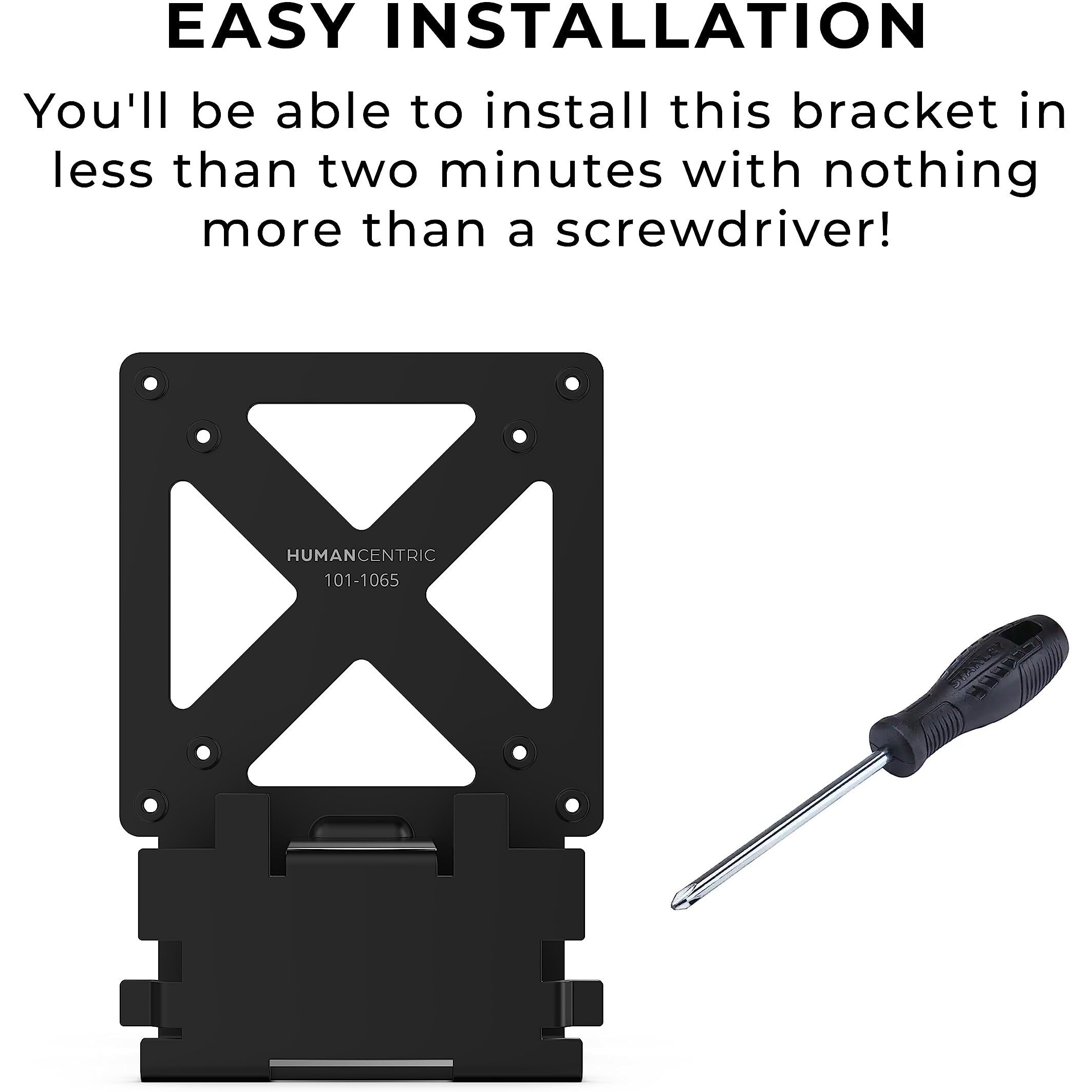 Humancentric Vesa Mount Adapter For Samsung Curved Monitor Mount T55 Series 27  And 32  Monitors  Vesa Adapter Bracket Mounts Monitor To Vesa Stand  Arm  Desk Mount With 75X75 Or 100X100 Mm Plate