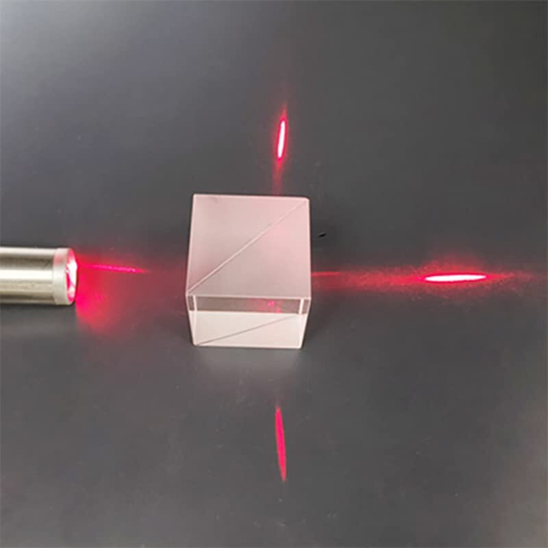Beam Splitter Cube  Optical Glass Dichroic Prism Ratio 5050 Spectrome Sicence