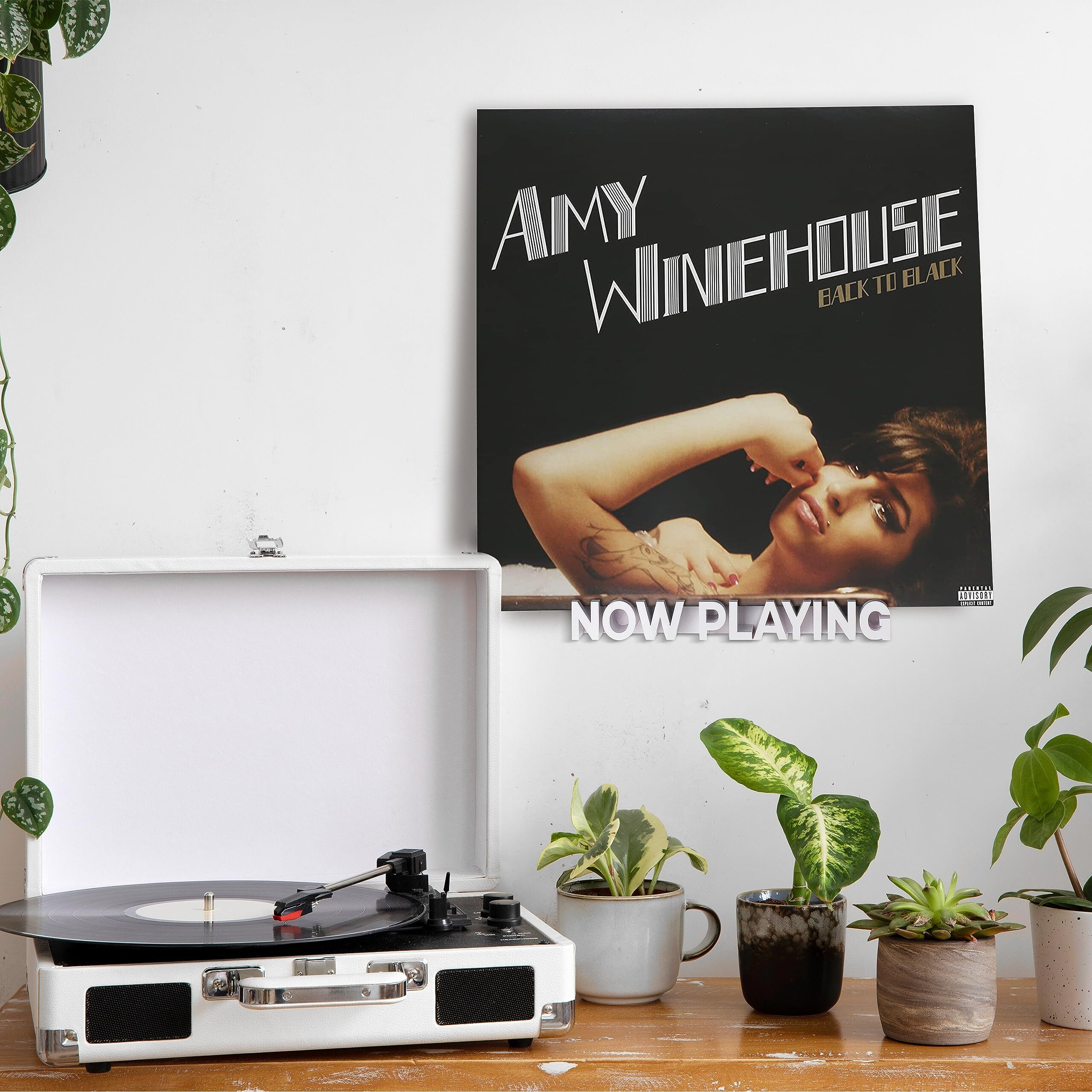 Noahrk Plastic Storage Rack  White  20In X 15In X 10In