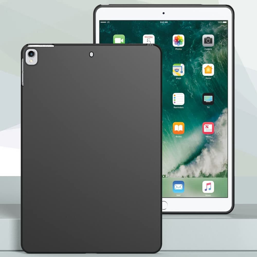 Wogroo Case For Ipad 7Th  8Th & 9Th Gen 10.2"" Ipad Air 3 2019/ Ipad Pro 10.5-Inch Case  Thin And Soft Tablet Protective Cover For Ipad 10.2 & 10.5  Black