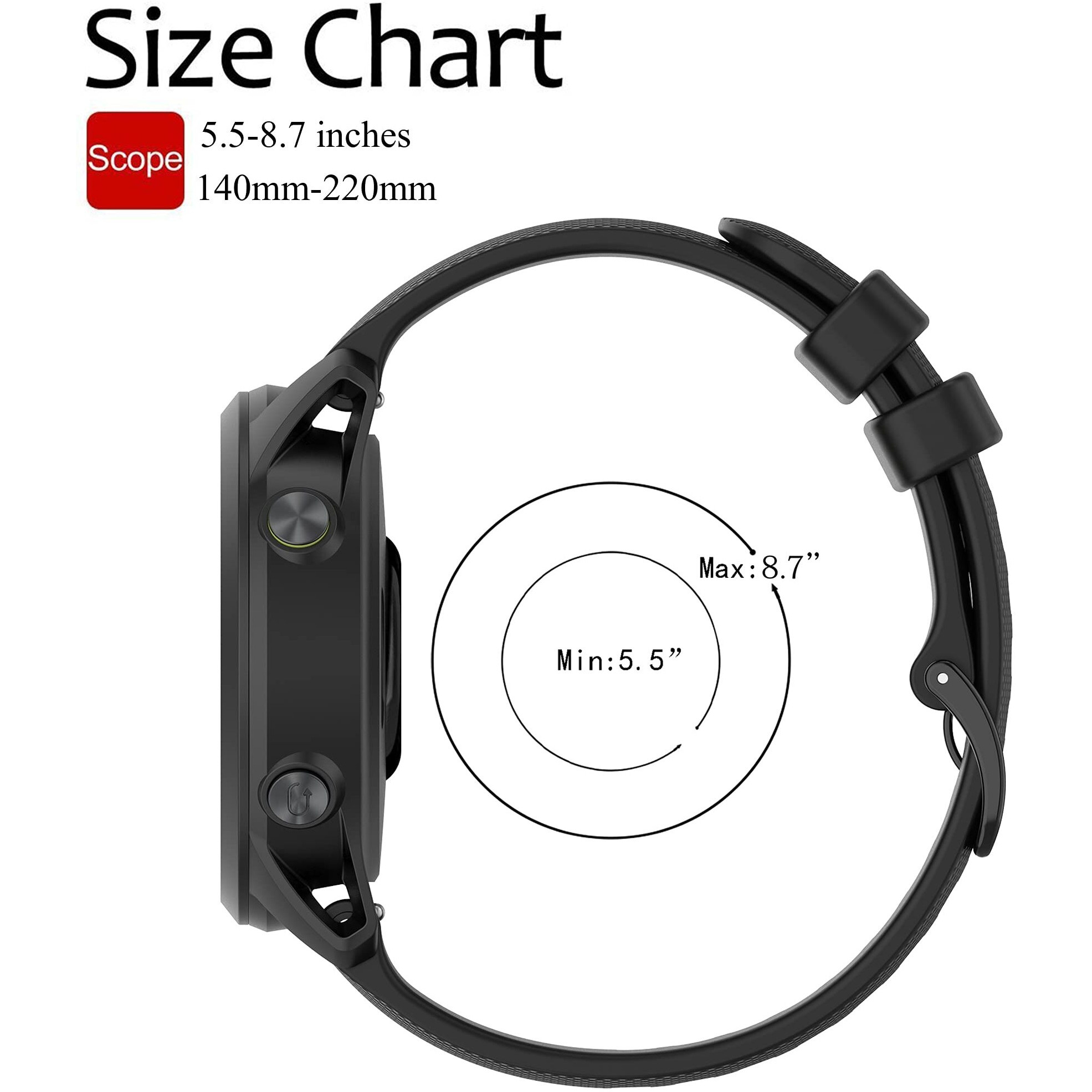 Band For Garmin Approach S40 S42 S12  Quick Release Band Replacement For Garmin Approach S40/Approach S42/Approach S12 (No Tracker  Replacement Bands Only)