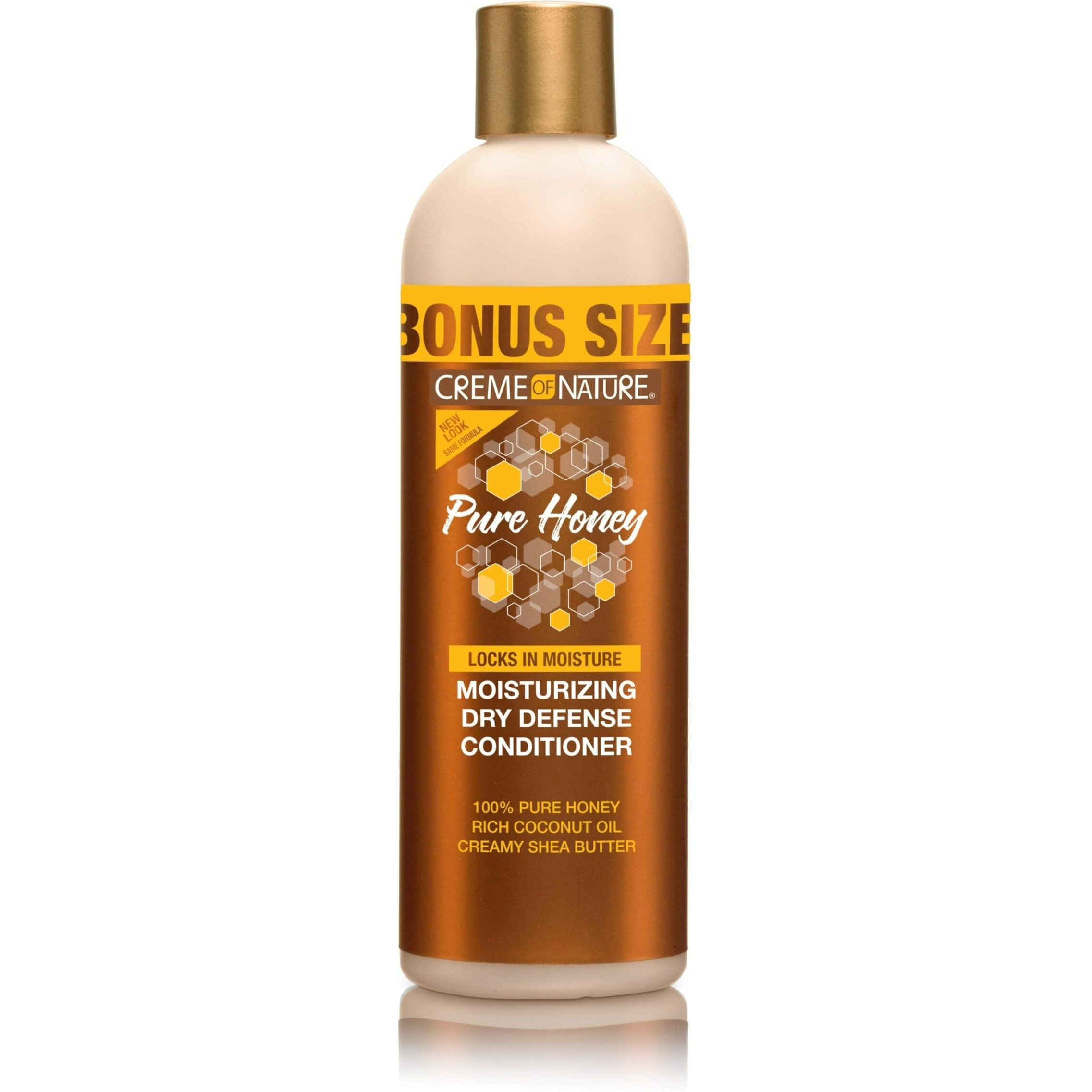 Creme Of Nature Pure Honey Moisturizing Dry Defense Conditioner  Bonus Size 15.2Oz
