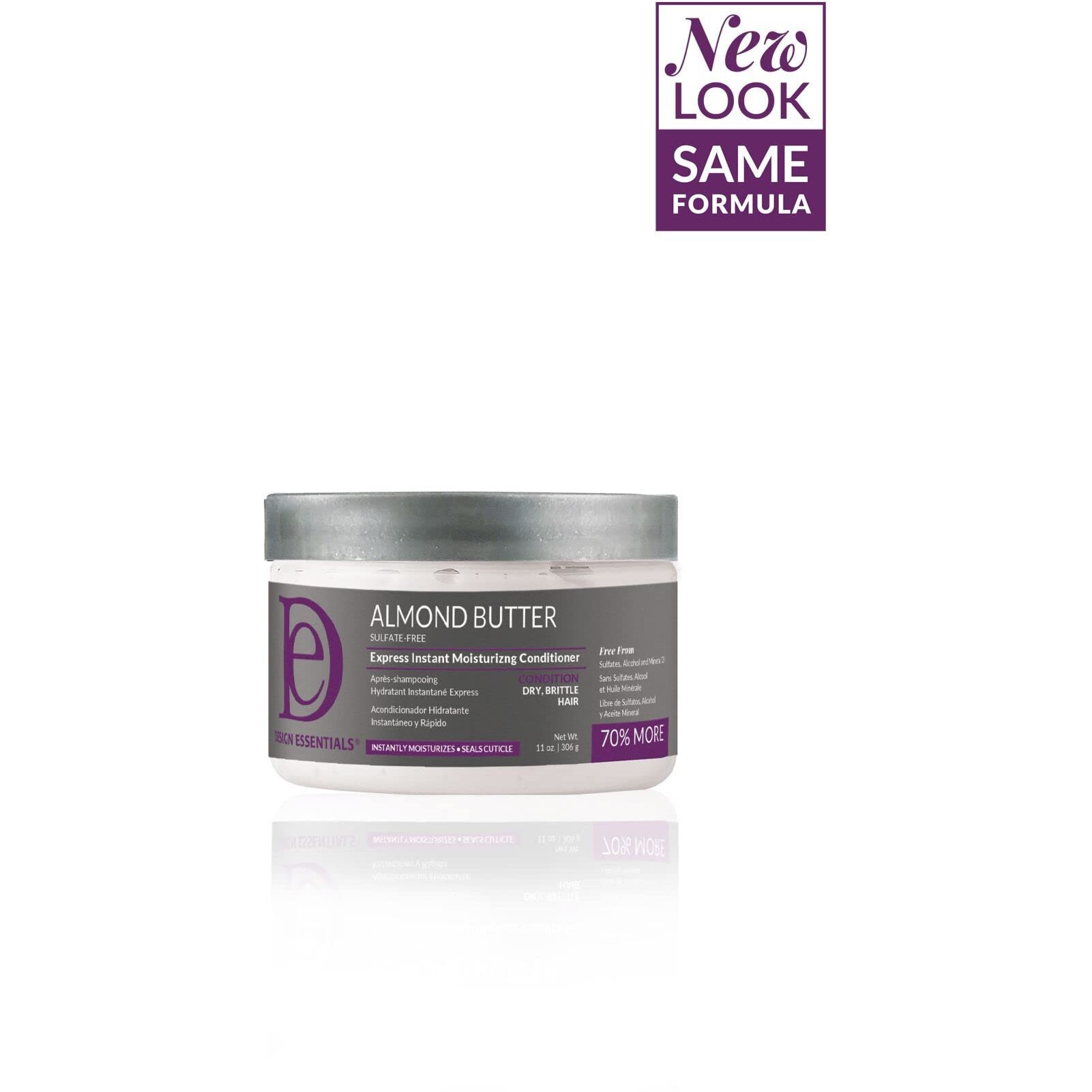 Design Essentials Almond Butter Express Instant Moisturizing Conditioner For Dry  Brittle Hair  11 Ounce (Pack Of 1)