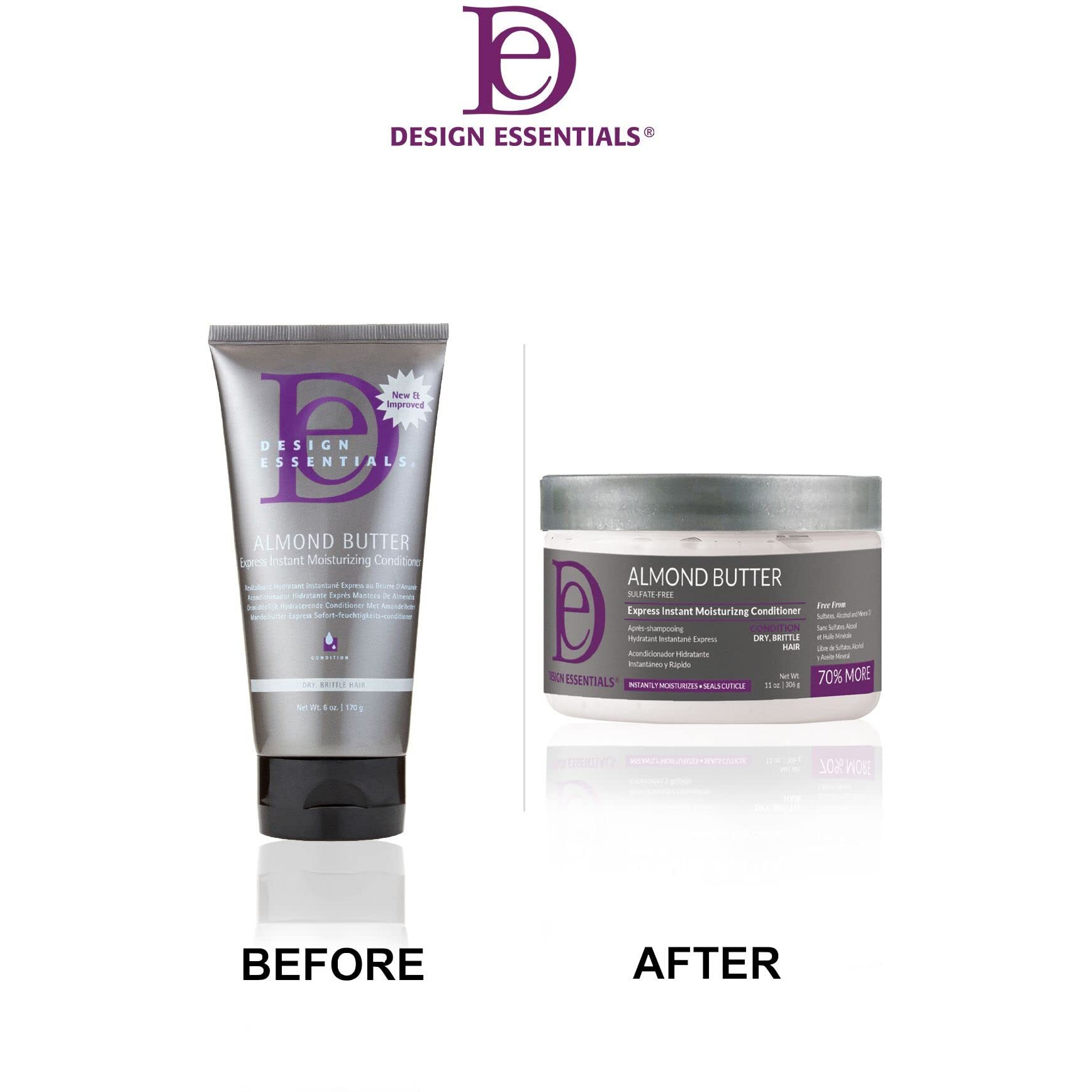 Design Essentials Almond Butter Express Instant Moisturizing Conditioner For Dry  Brittle Hair  11 Ounce (Pack Of 1)