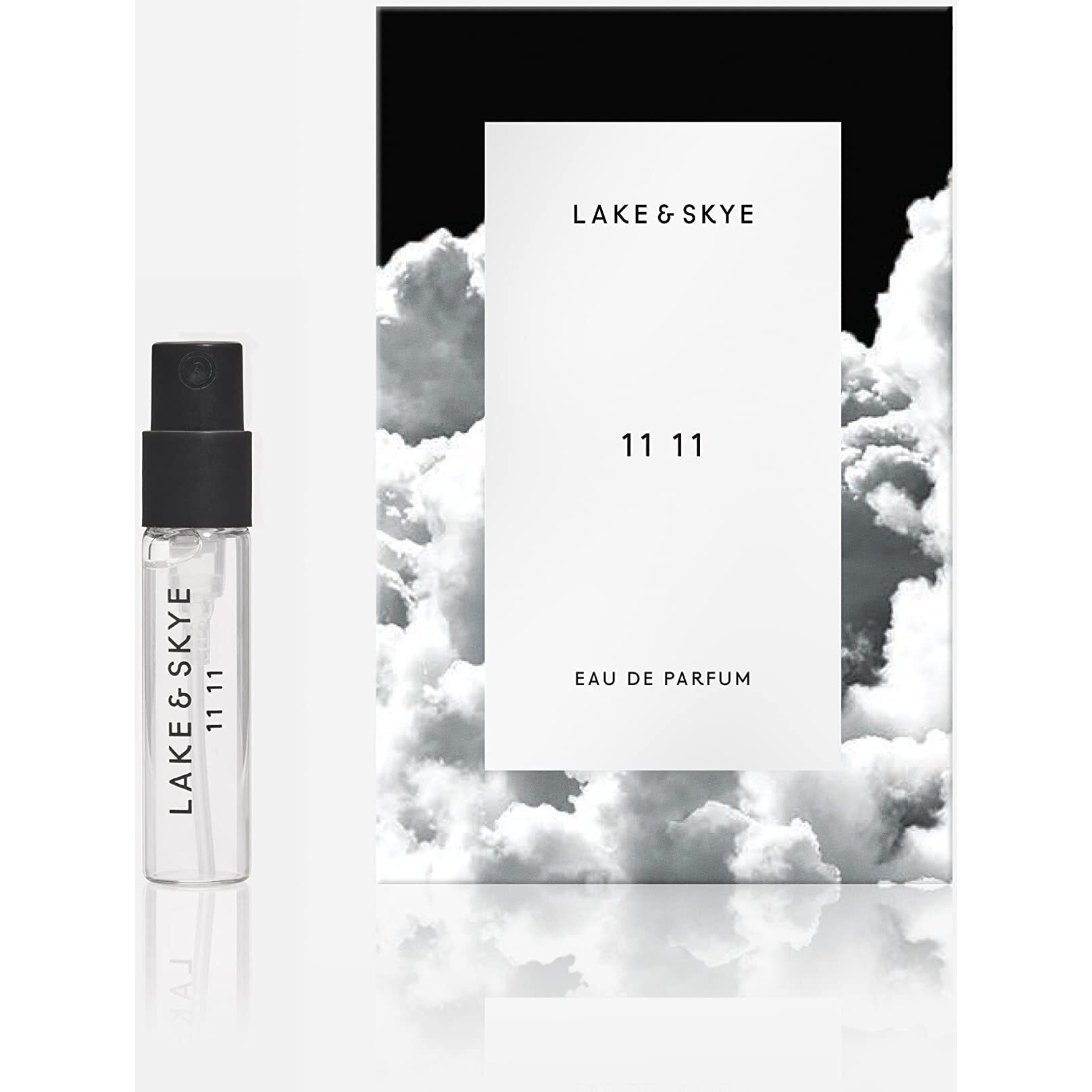 Lake & Skye 11 11 Eau De Parfum Vial Spray  0.06 Fl Oz (2 Ml) - Sheer & Uplifting Scent