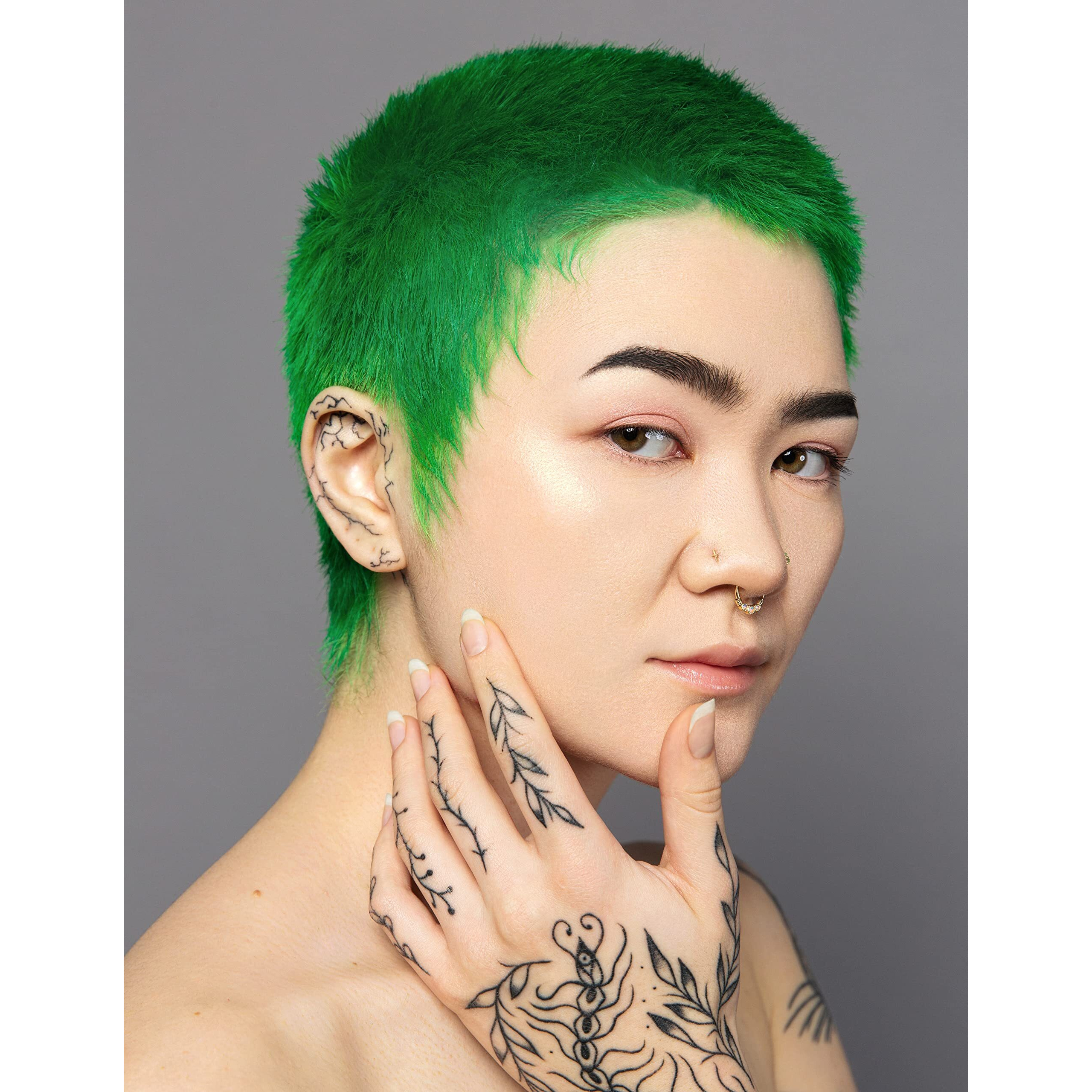 Good Dye Young Streaks And Strands Semi-Permanent Hair Color (Kowabunga) - Uv Protective  Conditioning  Ppd-Free  Cruelty-Free & Vegan Green Hair Dye  Lasts 15-24+ Washes