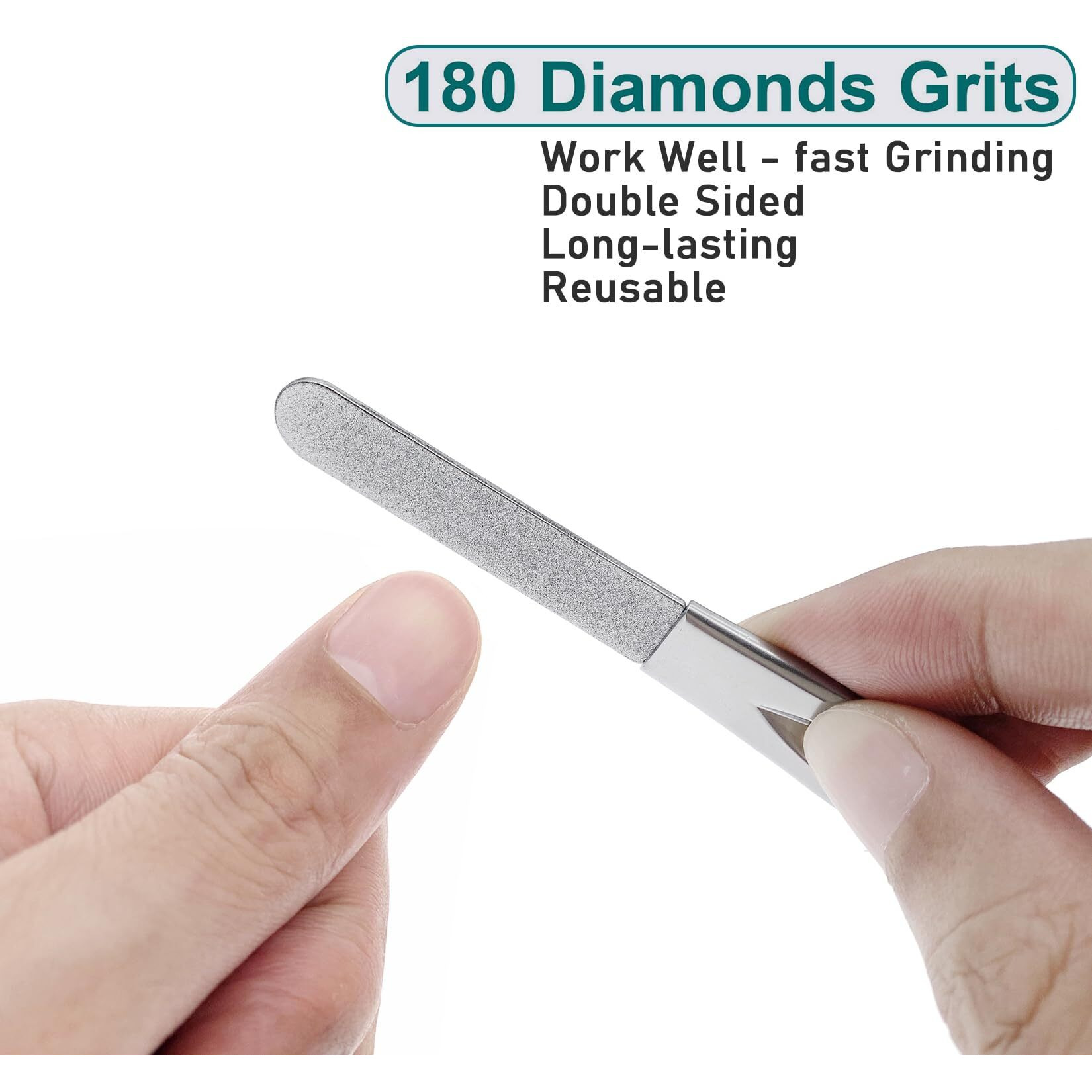 Vogarb 5Pcs Nail File Set Glass And Emery Boards Nail Files Comb For Natural Nails 3.6'' Pocket Size For Grooming Trimming And Polish Fingernail & Toenails(5Pcs Set)