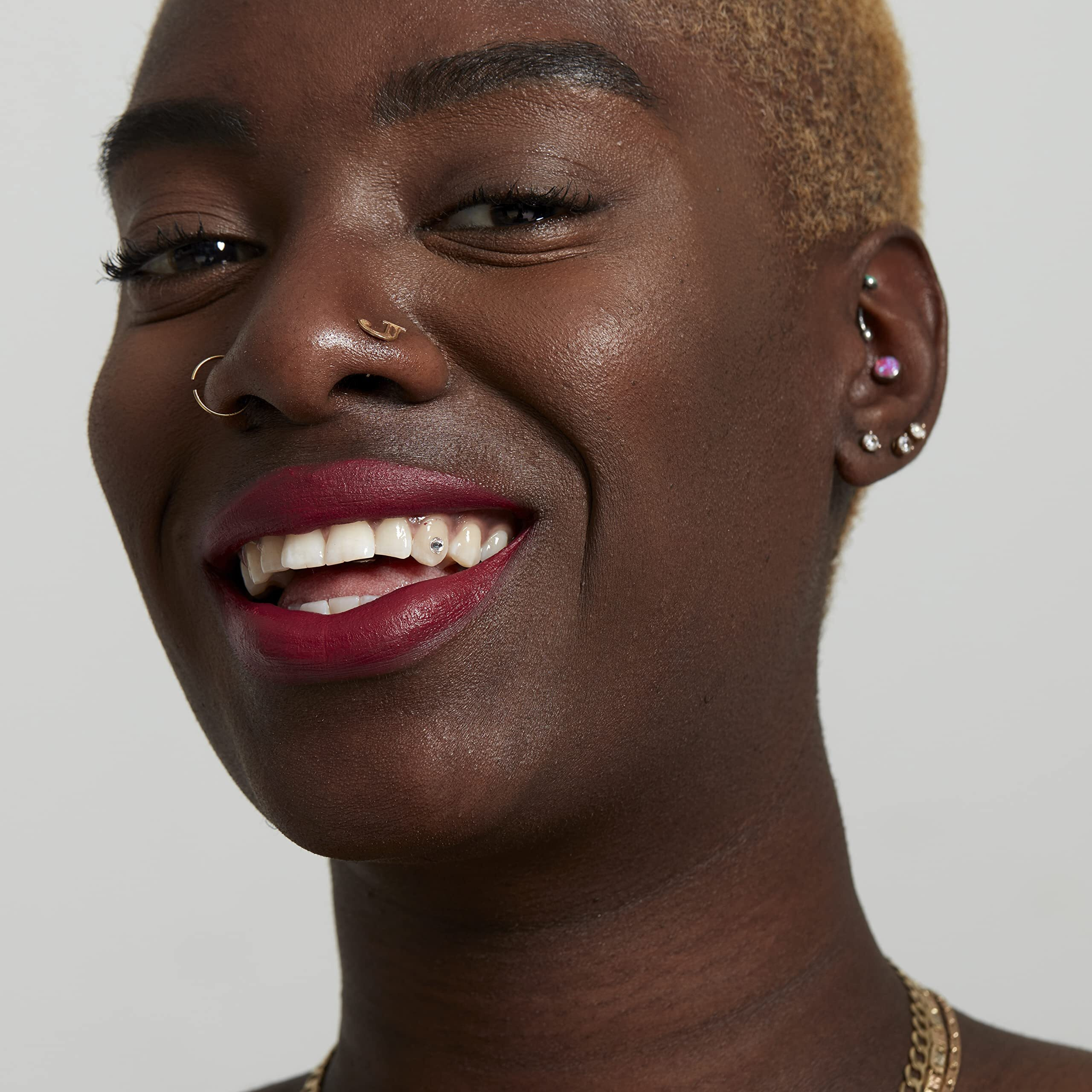 Nyx Professional Makeup Powder Puff Lippie Lip Cream  Liquid Lipstick - Group Love (True Red)