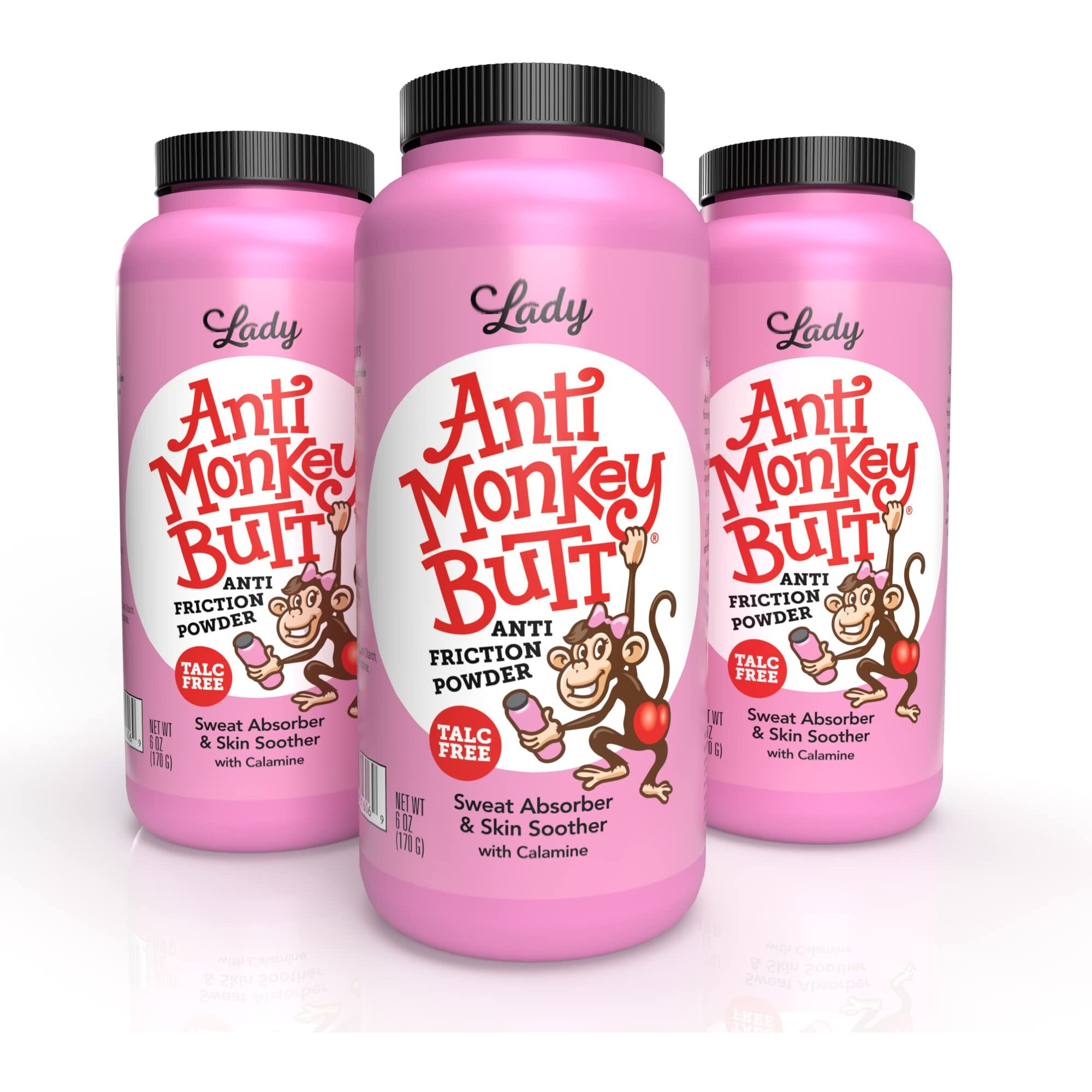 Anti Monkey Butt Women's Body Powder
