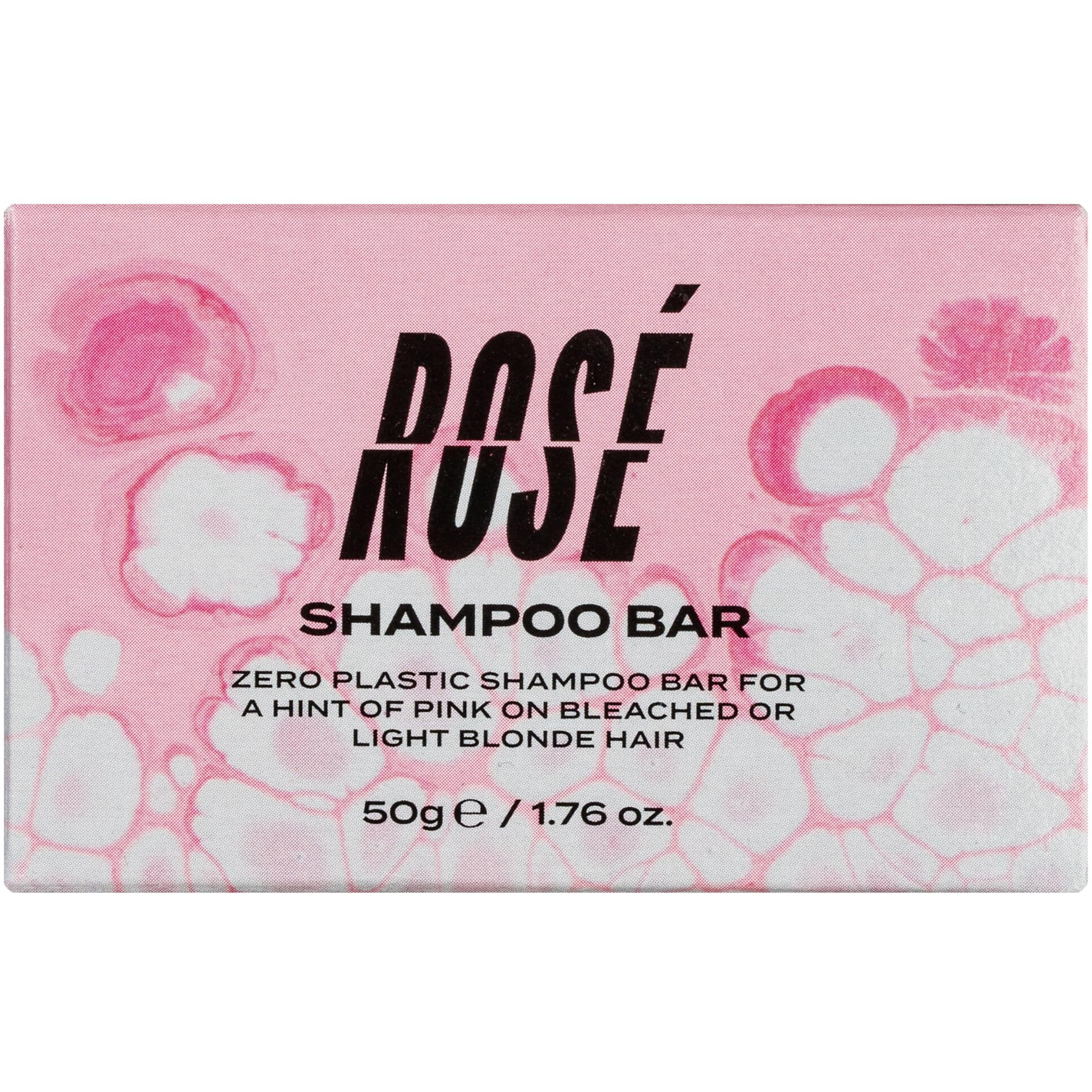 Bleach London Rose Shampoo Bar - Pale Pink Rinse  Vegan  Cruelty Free  Colour Protected Clean  Colour Depositing Formula  250 Ml