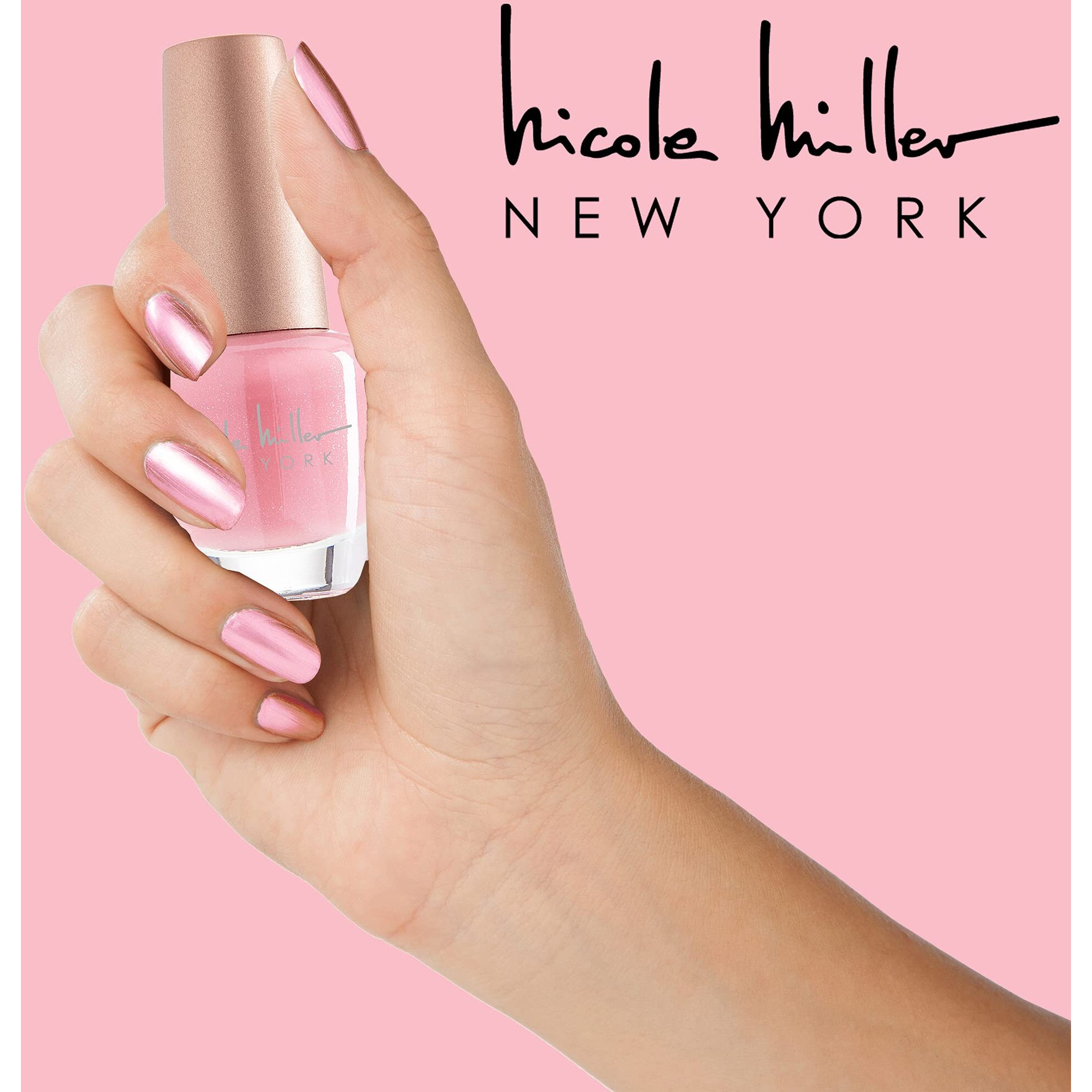 Nicole Miller Nail Polish Collection - Unique Glossy And Shimmery Colors For Women And Girls  Romance Nail Polish Collection