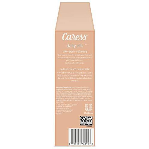 Caress Moisturizing Beauty Bar  Daily Silk  30 Oz (3.75Oz X 8)  8 Count