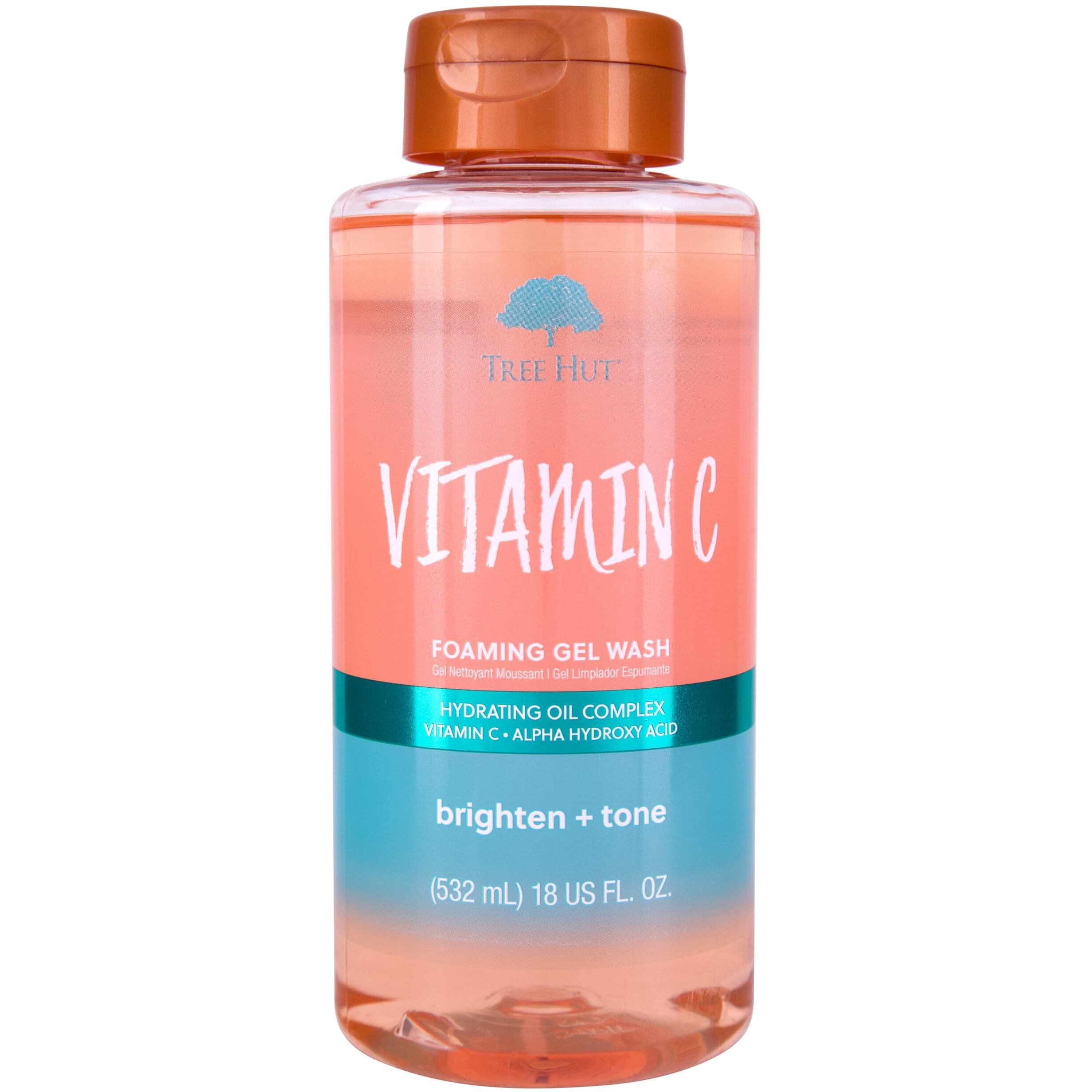 Tree Hut Vitamin C Nourishing & Moisturizing Foaming Gel Wash  18 Oz.