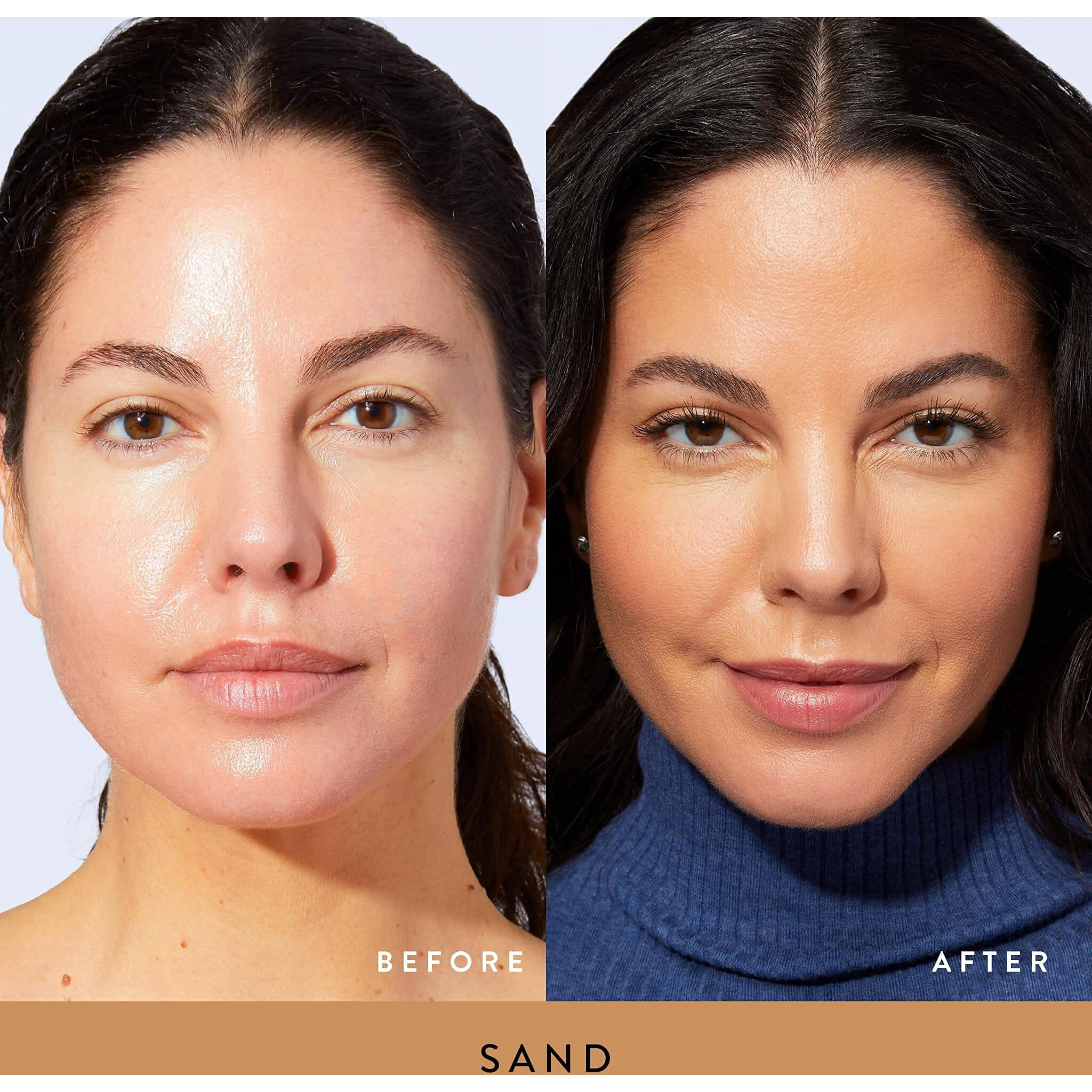 Laura Geller New York Baked Balance-N-Brighten Color Correcting Foundation  Sand + Kabuki Brush