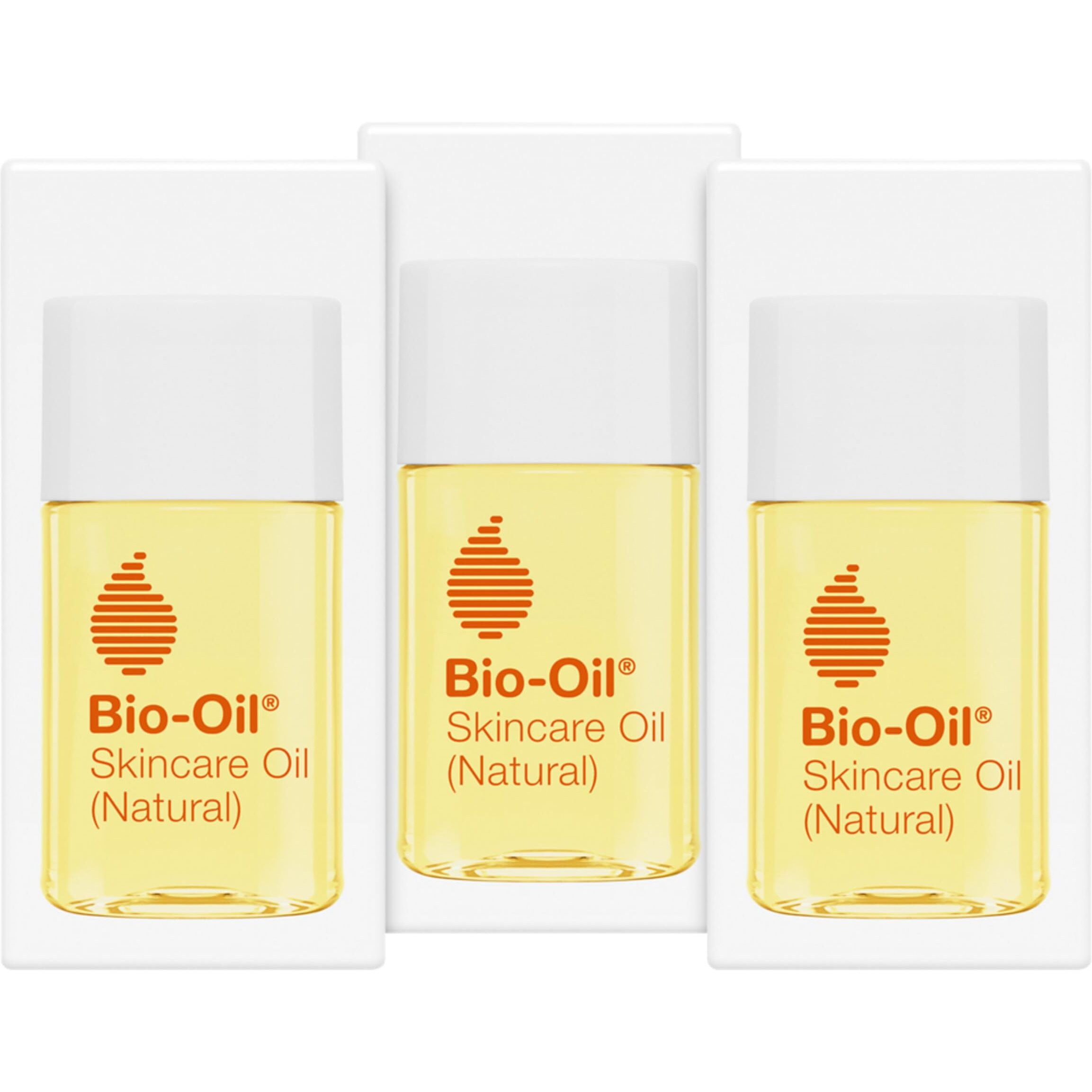 Bio-Oil Natural Skincare Oil  Serum For Scars And Stretch Marks  Face And Body Moisturizer For Dry Skin  Hair Oil  For All Skin Types  0.85 Oz (Pack Of 3)