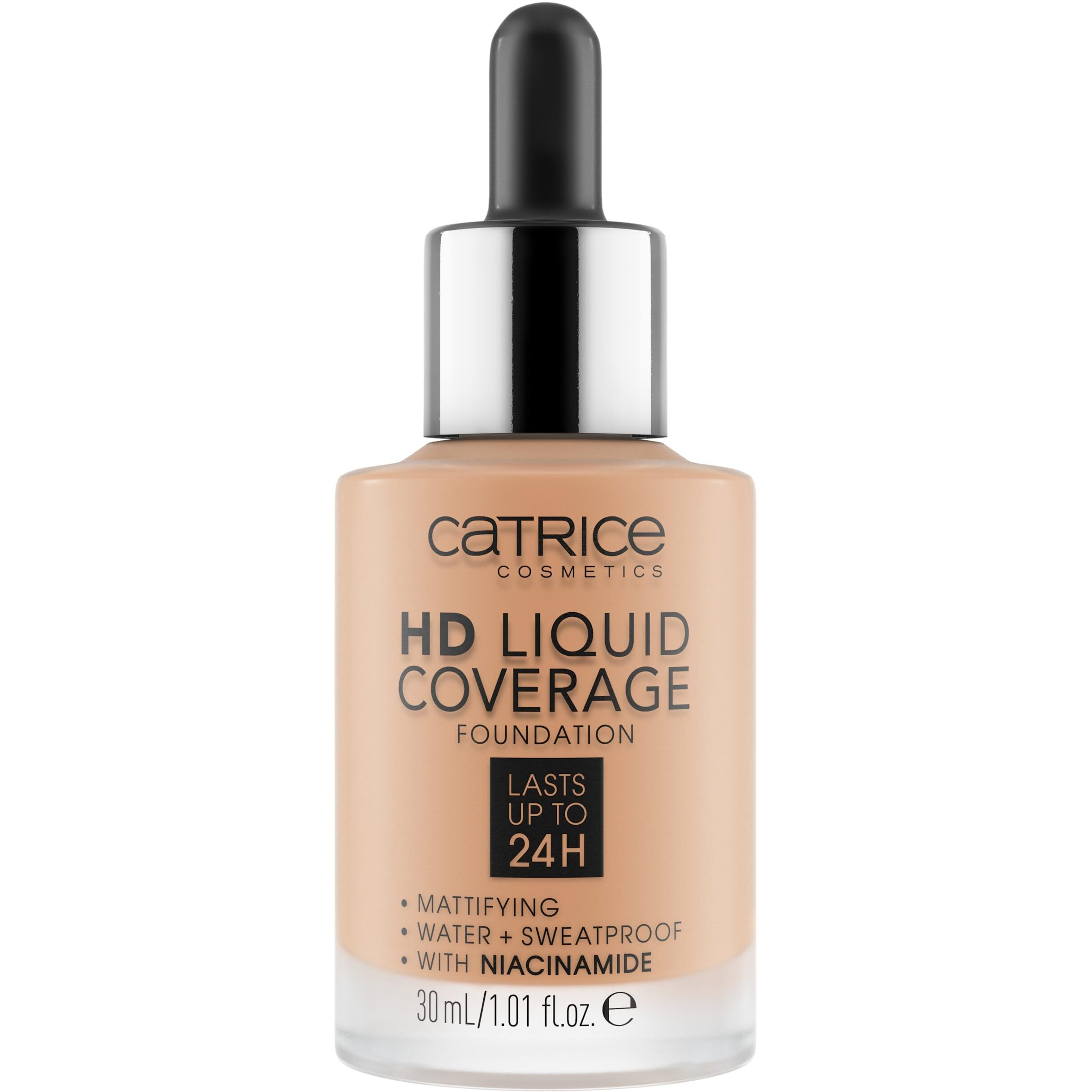 Catrice | Hd Liquid Coverage Foundation | High & Natural Coverage | Vegan & Cruelty Free (044 | Deeply Rose)