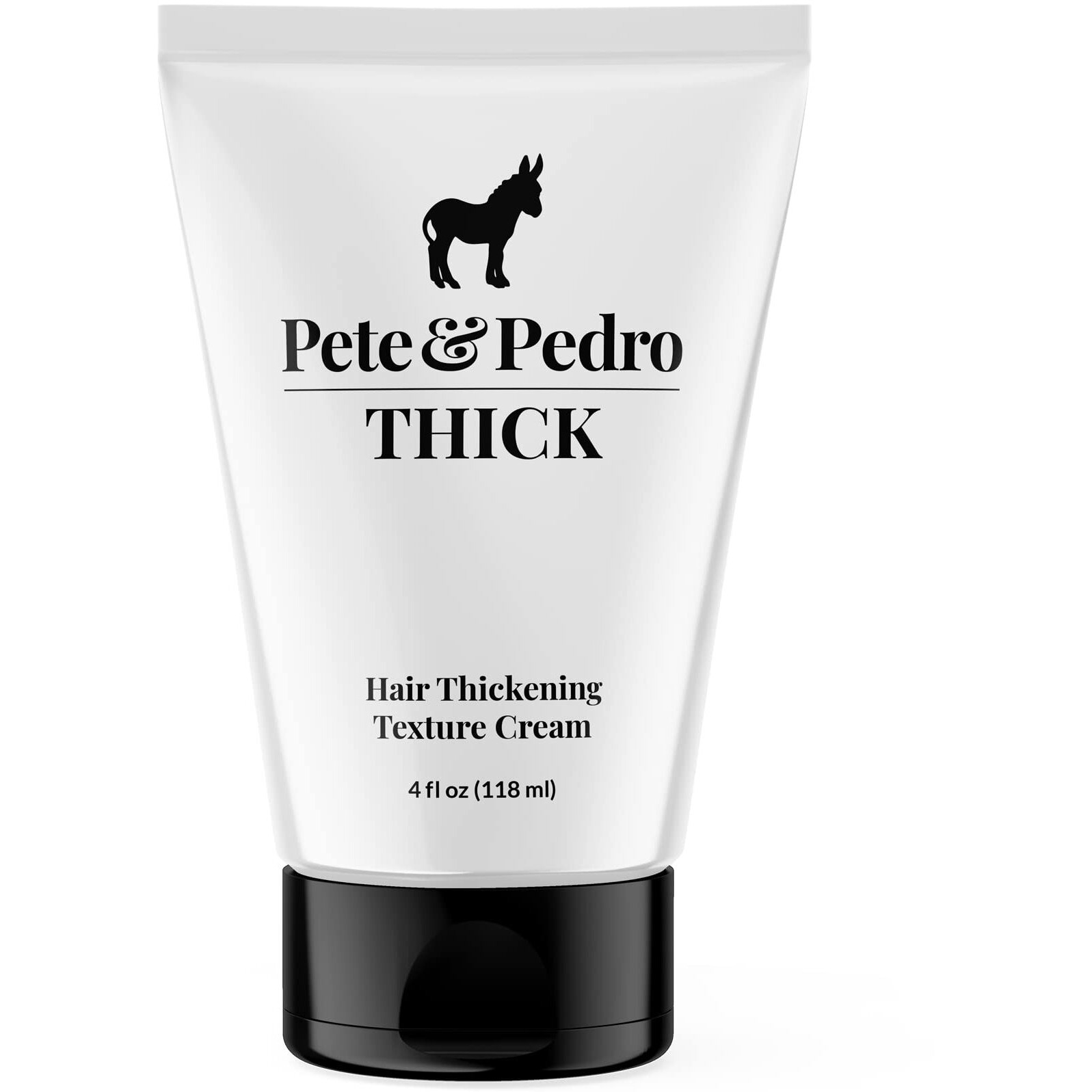 Pete & Pedro Thick - Light-Holding  Thickening & Texture Styling Hair Cream | For Fine  Thin  & Thinning Hair  Men & Women | Adds Thickness  Body  Volume  And Fullness | As Seen On Shark Tank  4 Oz.