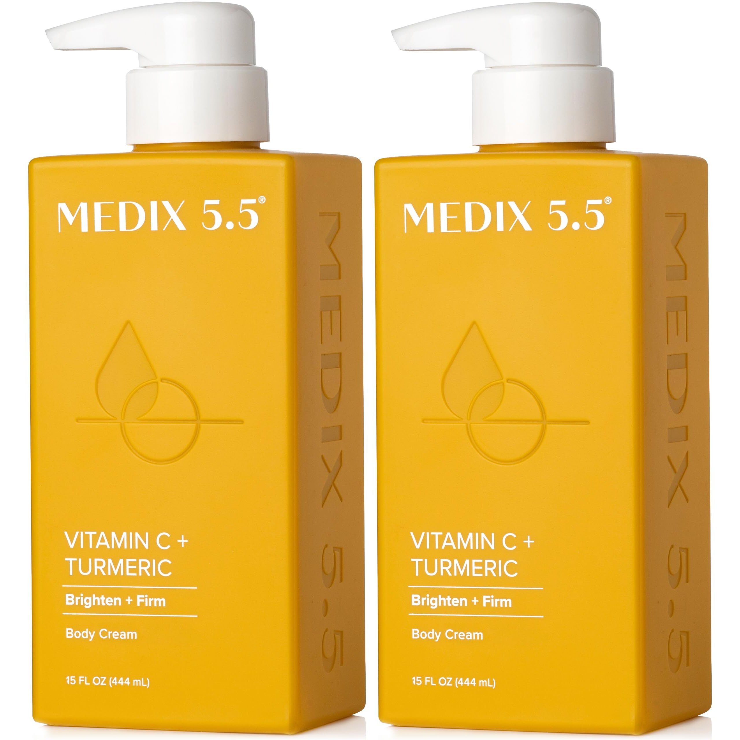 Medix 5.5 Vitamin C Cream Face Lotion & Body Lotion Moisturizer | Anti Aging Skin Care Firming & Brightening Cream Diminishes The Look Of Uneven Skin Tone  Age Spots  & Sun Damaged Dry Skin  (2-Pack)