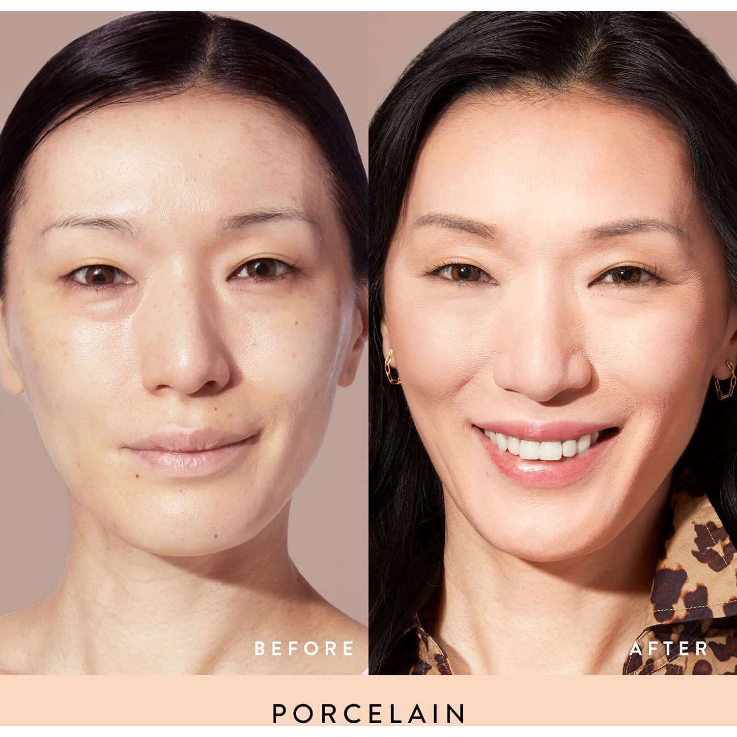 Laura Geller New York Baked Double Take Powder Foundation - Porcelain - Buildable Medium To Full Coverage - Matte Finish