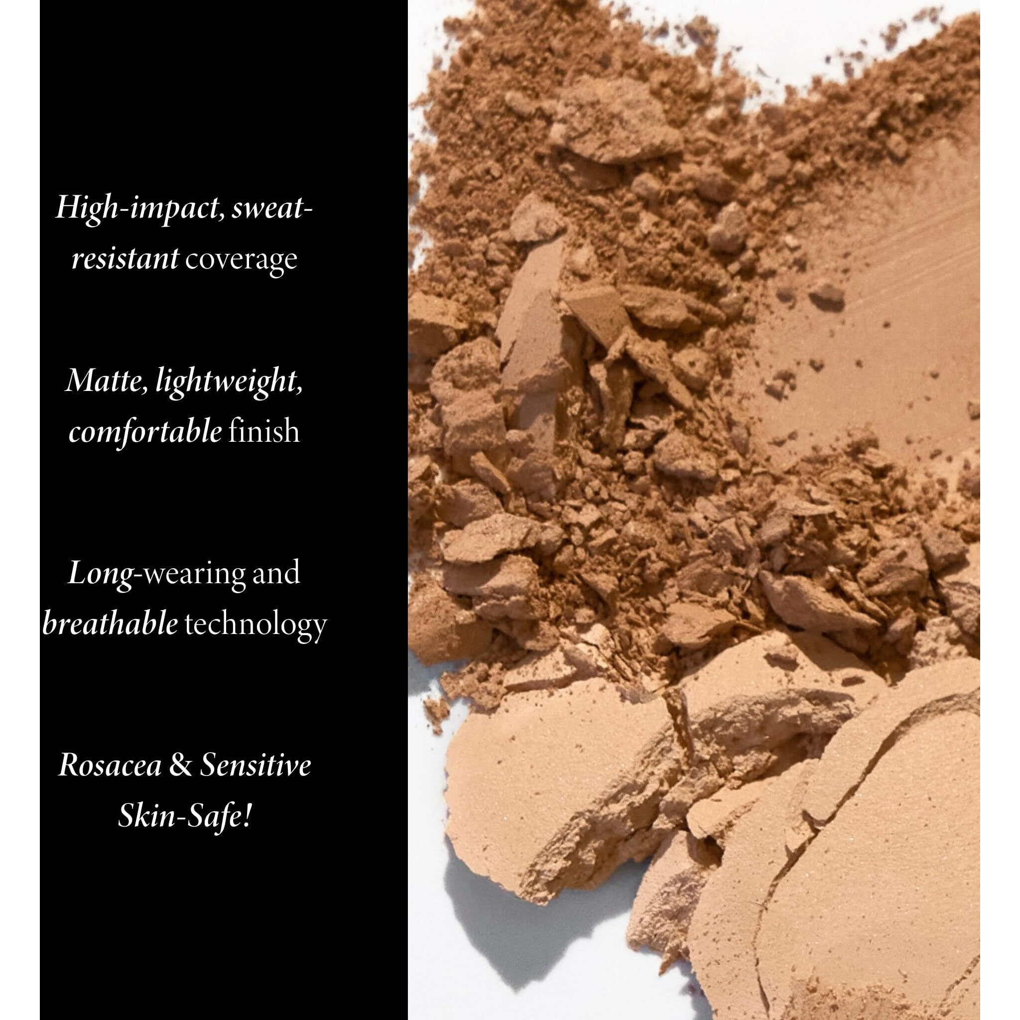 Laura Geller New York Baked Double Take Powder Foundation - Porcelain - Buildable Medium To Full Coverage - Matte Finish