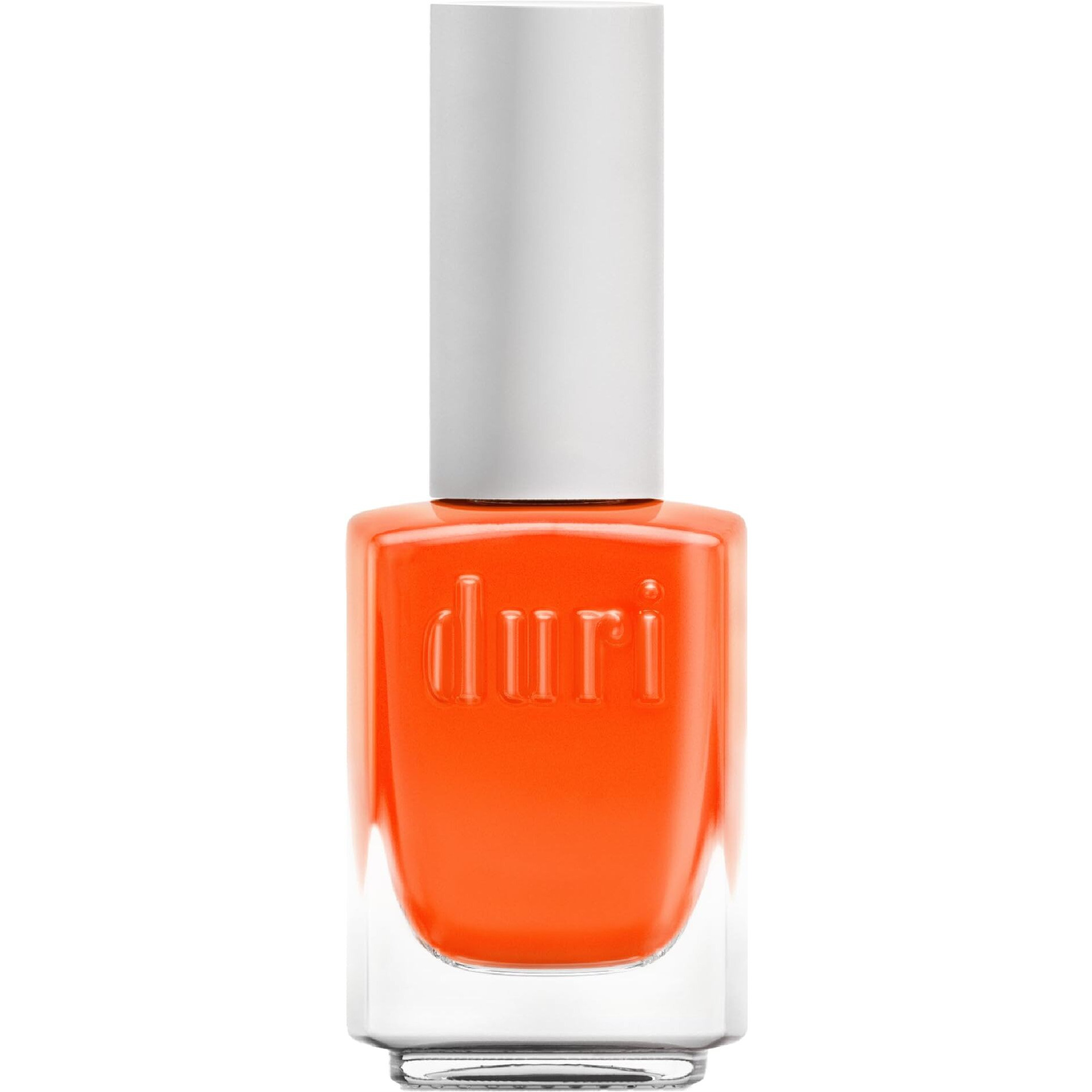 Duri 654N Sobe Soleil - Neon Orange Nail Polish  Matte Finish  Quick Drying  0.45 Fl Oz