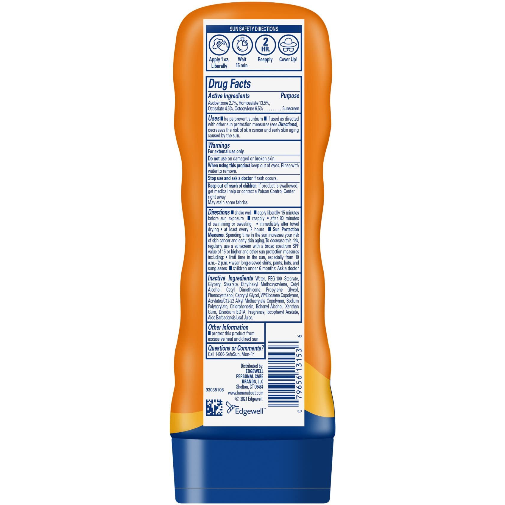 Banana Boat Sport Ultra Spf 65 Sunscreen Lotion  8Oz | Banana Boat Sunscreen Spf 65 Lotion  Oxybenzone Free Sunscreen  Banana Boat Lotion Sunscreen  High Spf Sunscreen  Water Resistant Sunscreen  8Oz