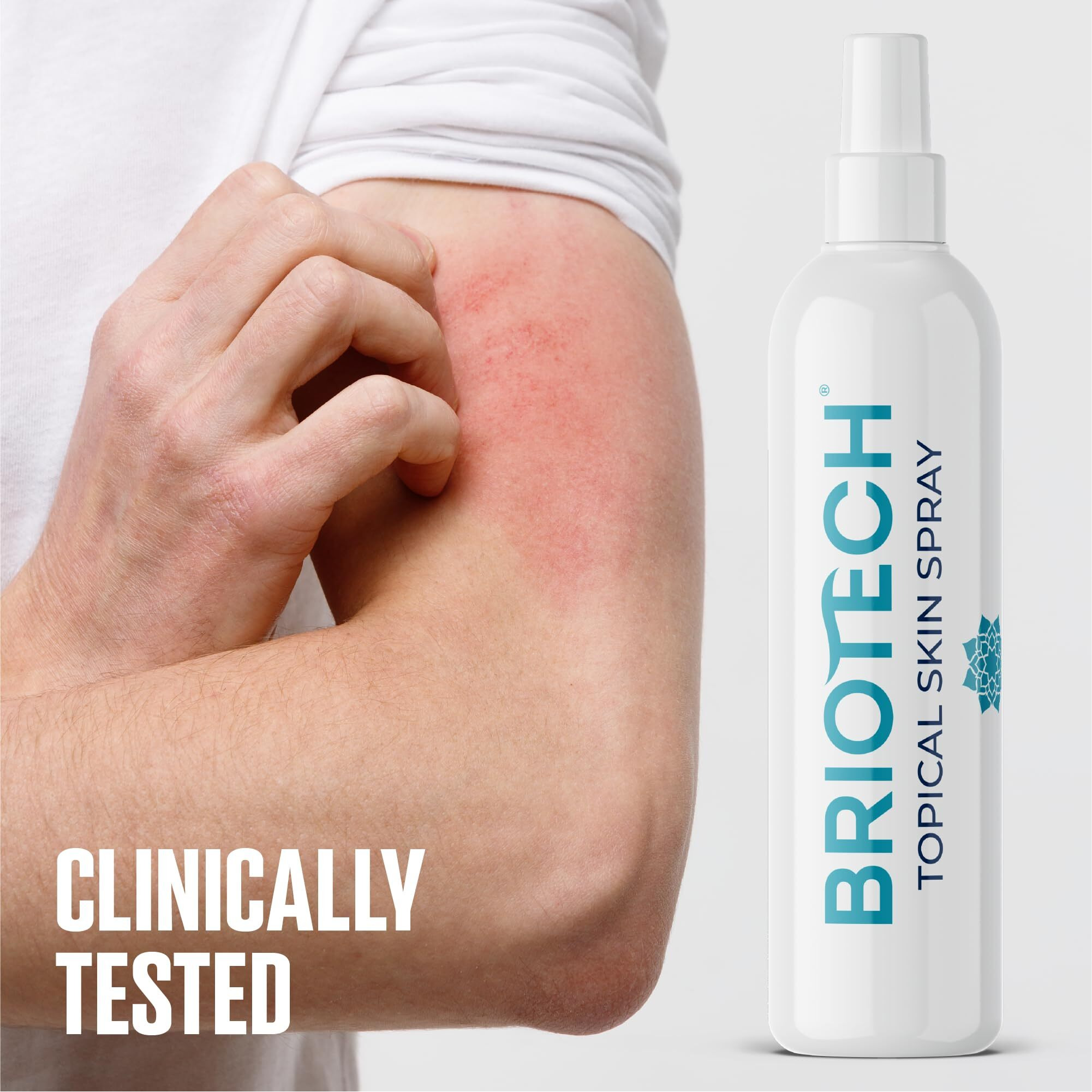 Briotech Topical Skin Spray  Hypochlorous Acid For Body & Face  Eyelid Cleanser  Hocl Facial Mist  Support Against Irritation  Calm Redness  Soothe Foot & Scalp  1 Liter Refill  1 Ct