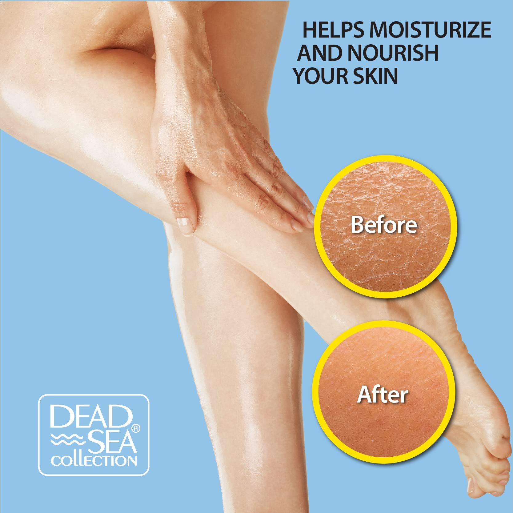 Dead Sea Collection Body Oil For Dry Skin - Argan & Vitamin E Moisturizing Oil - Anti-Aging And Skin Elasticity Support - (4 Fl.Oz)