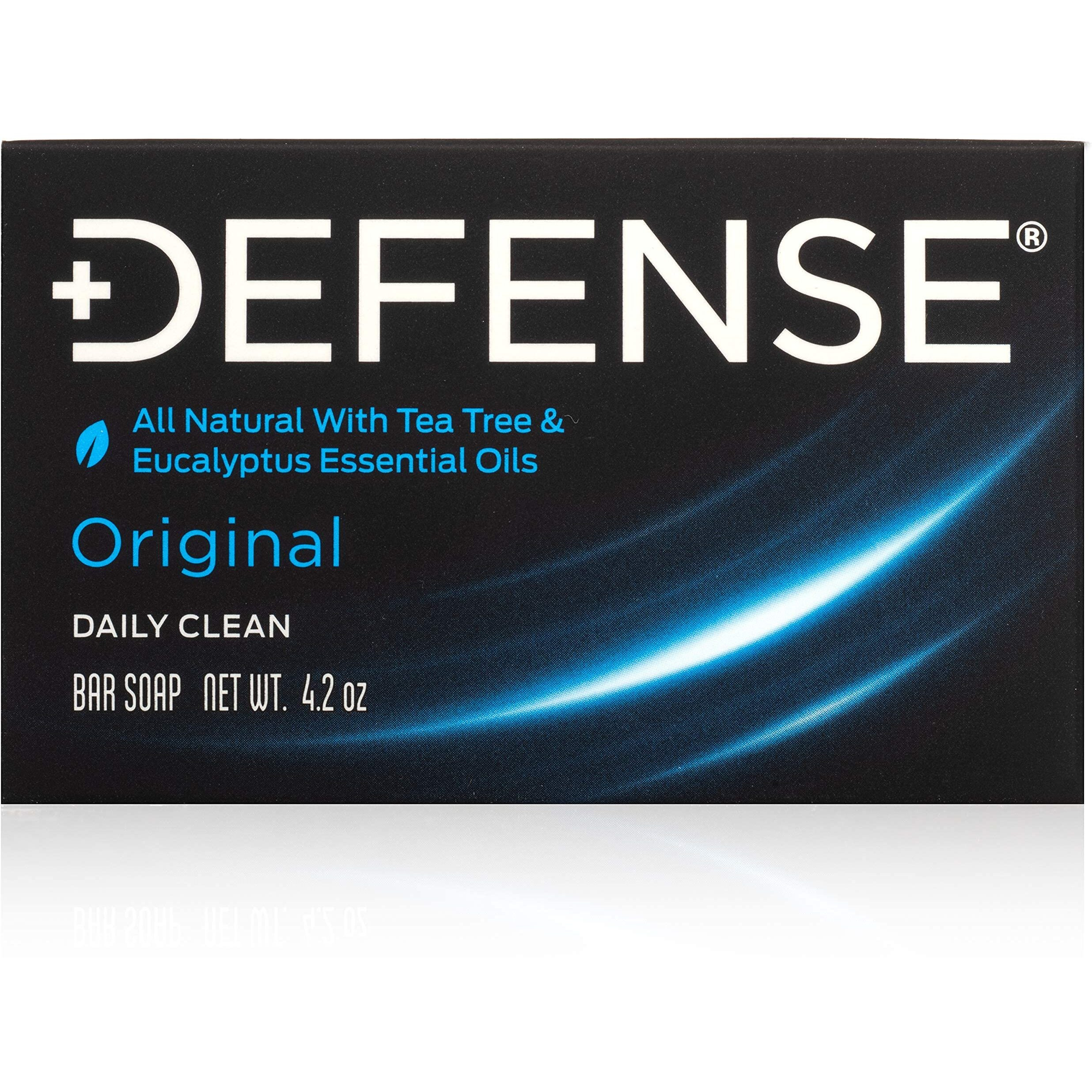 Defense Soap 4.2 Oz Bar - 100% Natural Tea Tree And Eucalyptus Oil