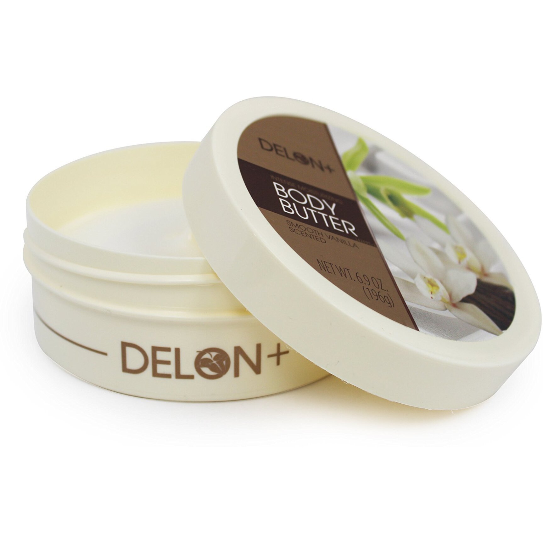 Delon Body Butter Vanilla  Off White  6.9 Oz