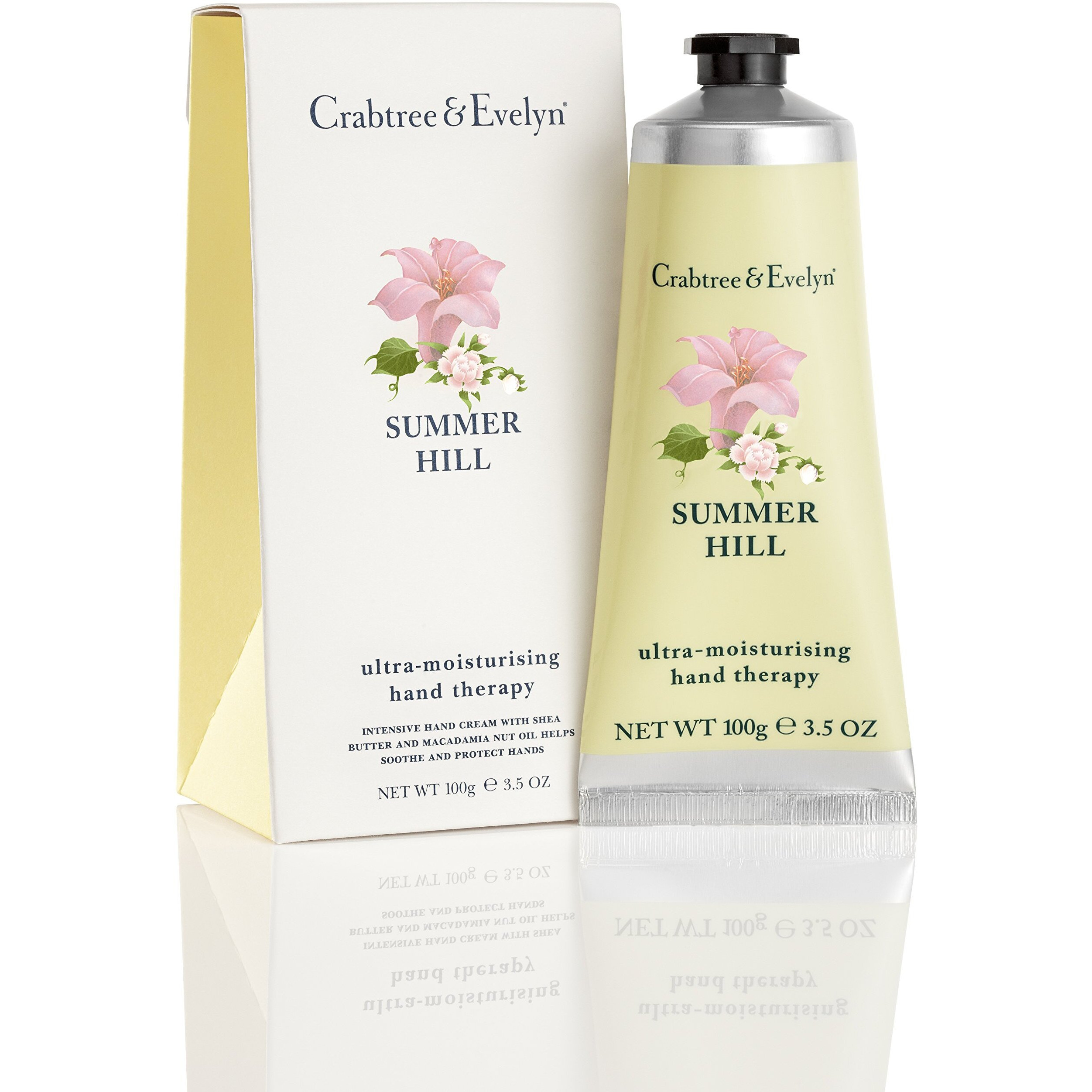 Crabtree & Evelyn Ultra-Moisturising Hand Cream Therapy  Summer Hill  3.5 Oz