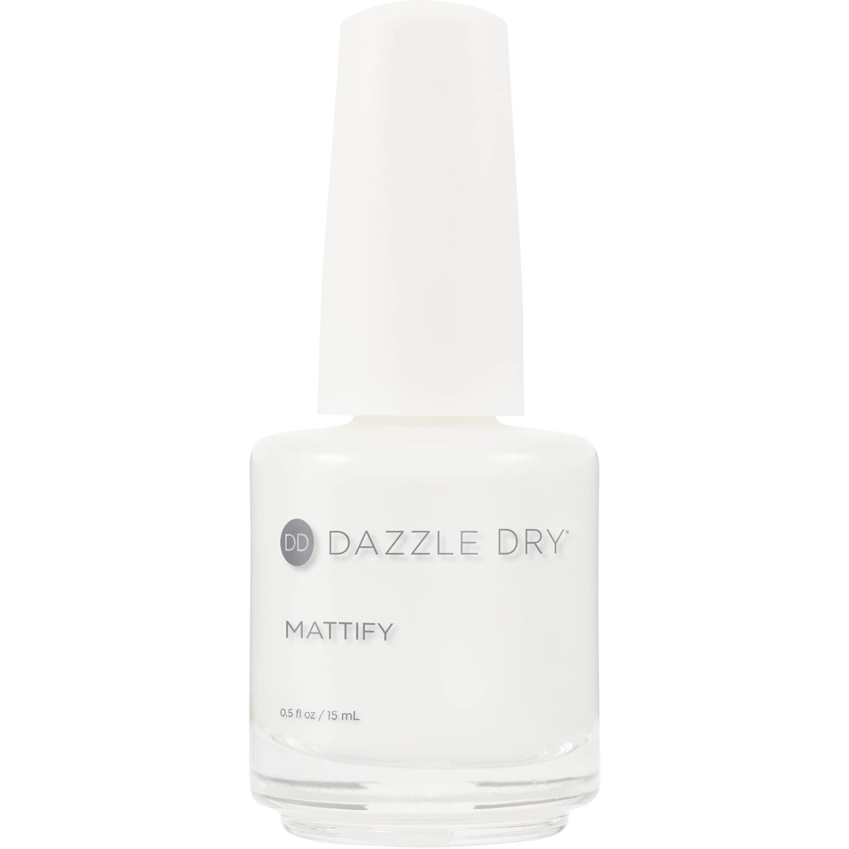 Dazzle Dry Step 4 - Mattify Top Coat  Fast Drying  0.5 Oz (15 Ml)