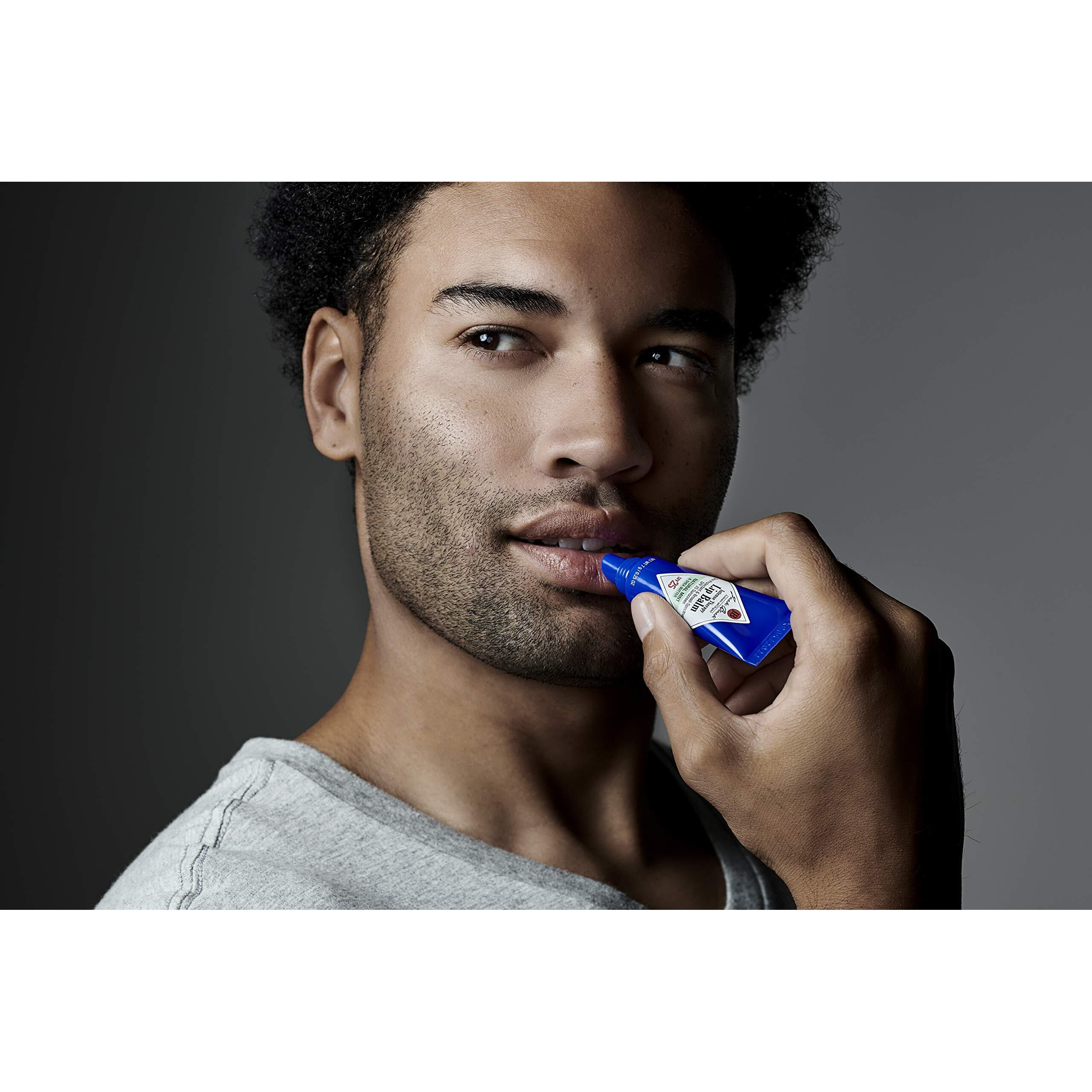 Jack Black Intense Therapy Lip Balm  0.25-Oz.  Pack Of 3 - Natural Mint & Shea Butter  Spf 25 Sun Protection  Lip Moisturizer  Hydrating Lip Balm With Spf  Long Lasting Treatment