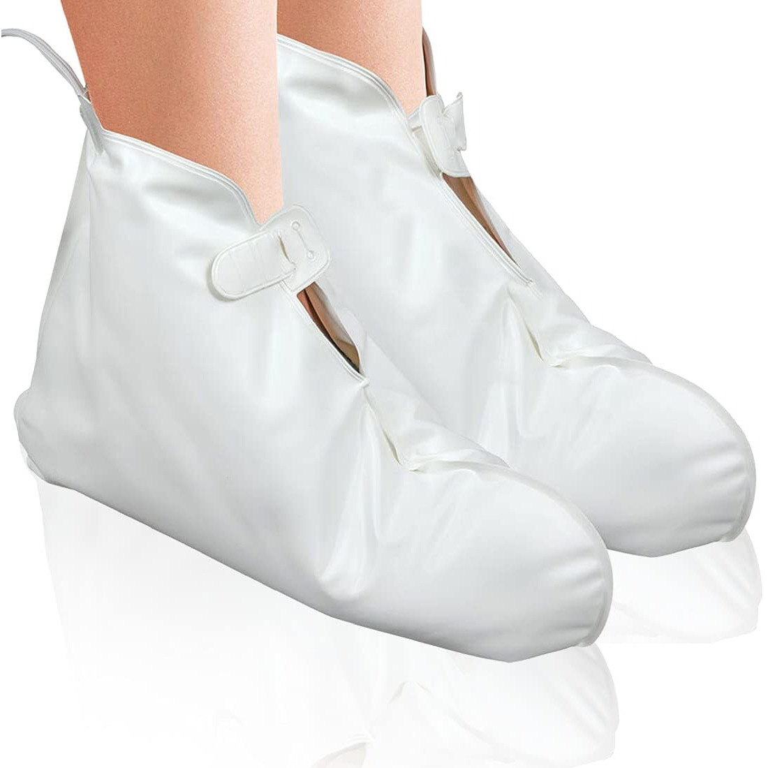 Forpro Professional Collection Premium Heated Booties  Electric Thermal Moisturizing Foot Warmers For Spa Treatments  Dual Temperature Settings  1-Pair