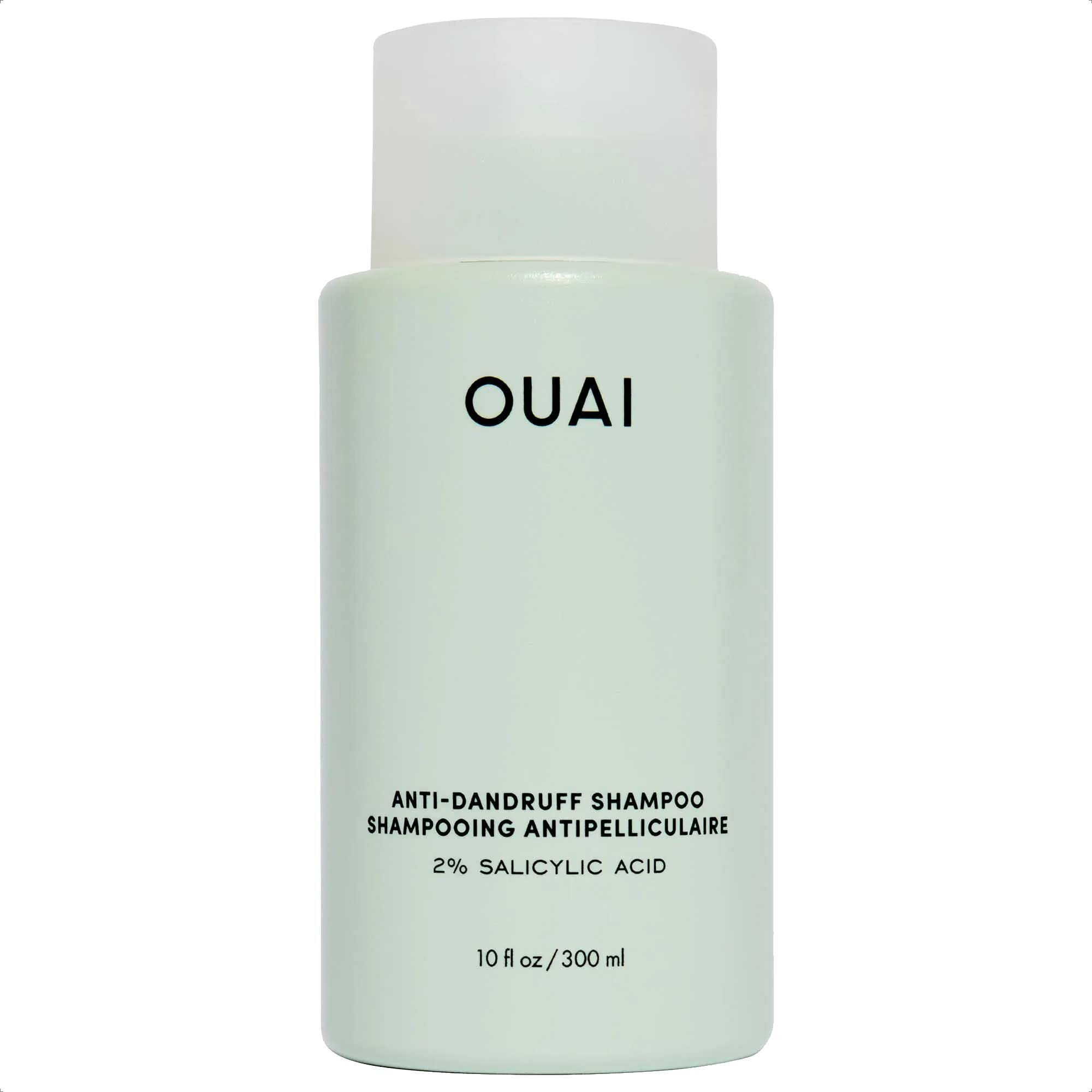 Ouai Anti Dandruff Shampoo - Soothing Salicylic Acid Shampoo For Flaky  Dry And Itchy Scalp - Reduces Itching  Redness And Irritation - Sulfate Free Scalp Care (10 Fl Oz)