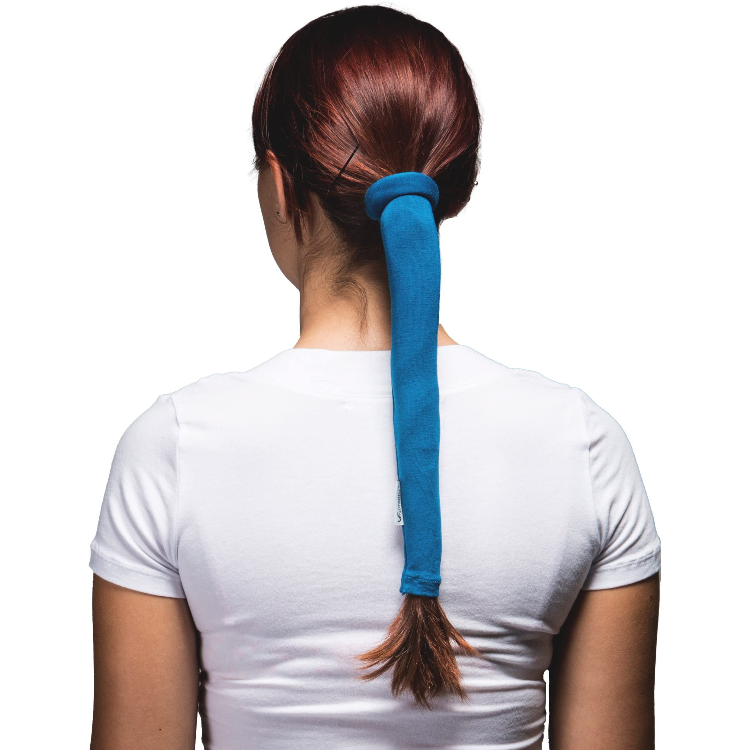 Wrapter Pony Tail Hair Wrap (Turquoise)