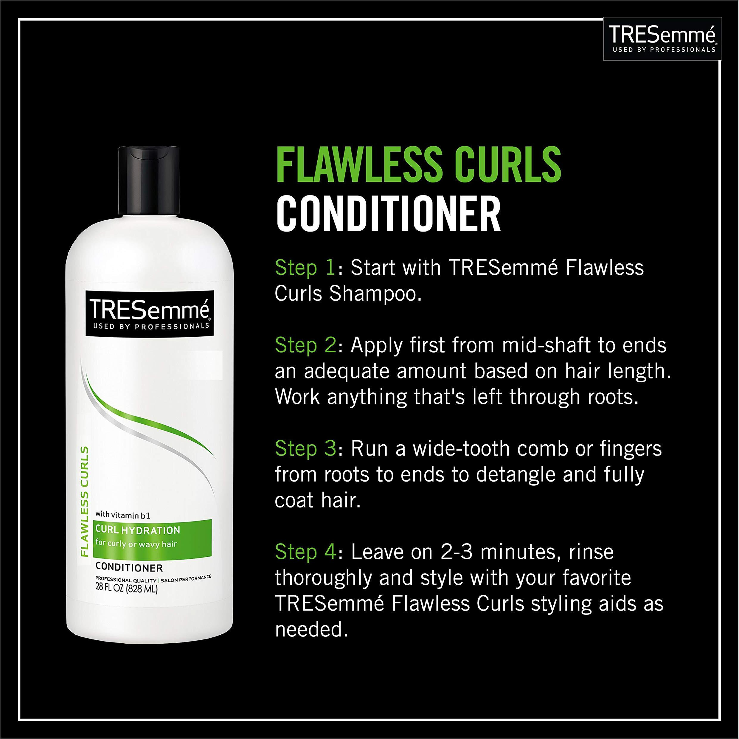 Tresemm Conditioner Flawless Curls Curl Hydration 28 Oz  Packaging May Vary