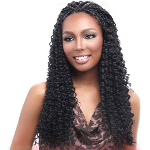 Harlem125 Synthetic Hair Braids Kima Braid Ocean Wave 20"" (4-Pack  30)