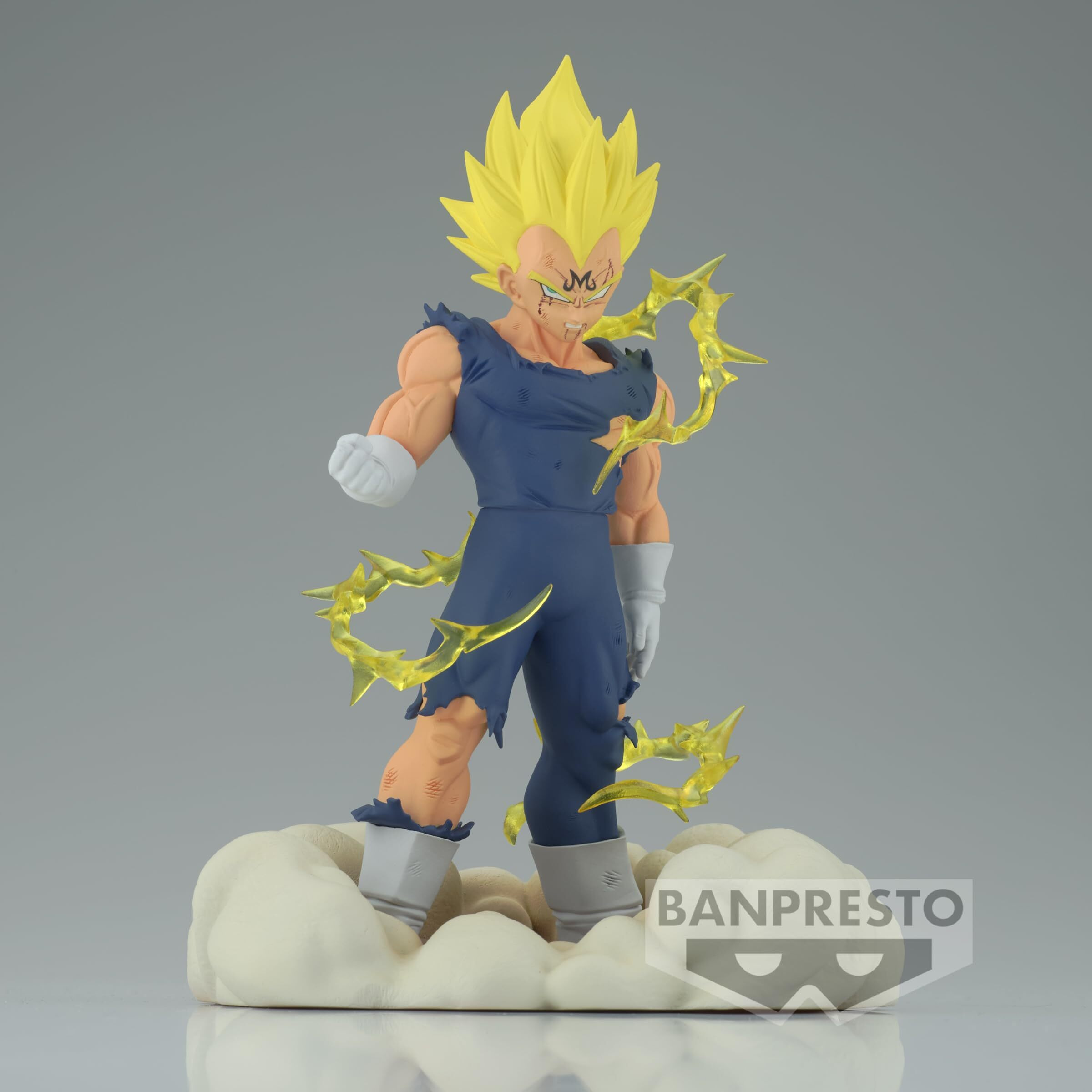 Banpresto - Dragon Ball Z - Vegeta Super Saiyan (Majin) Vol. 12  Bandai Spirits History Box Figure