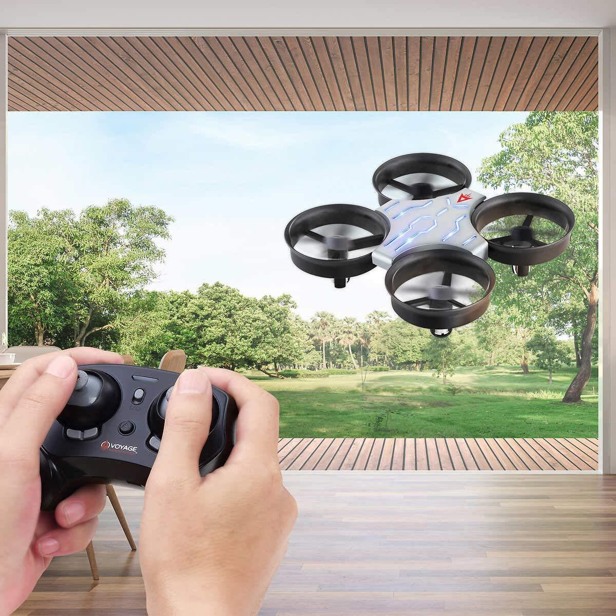 Voyage Palm Sized High Performance Drone  Silver