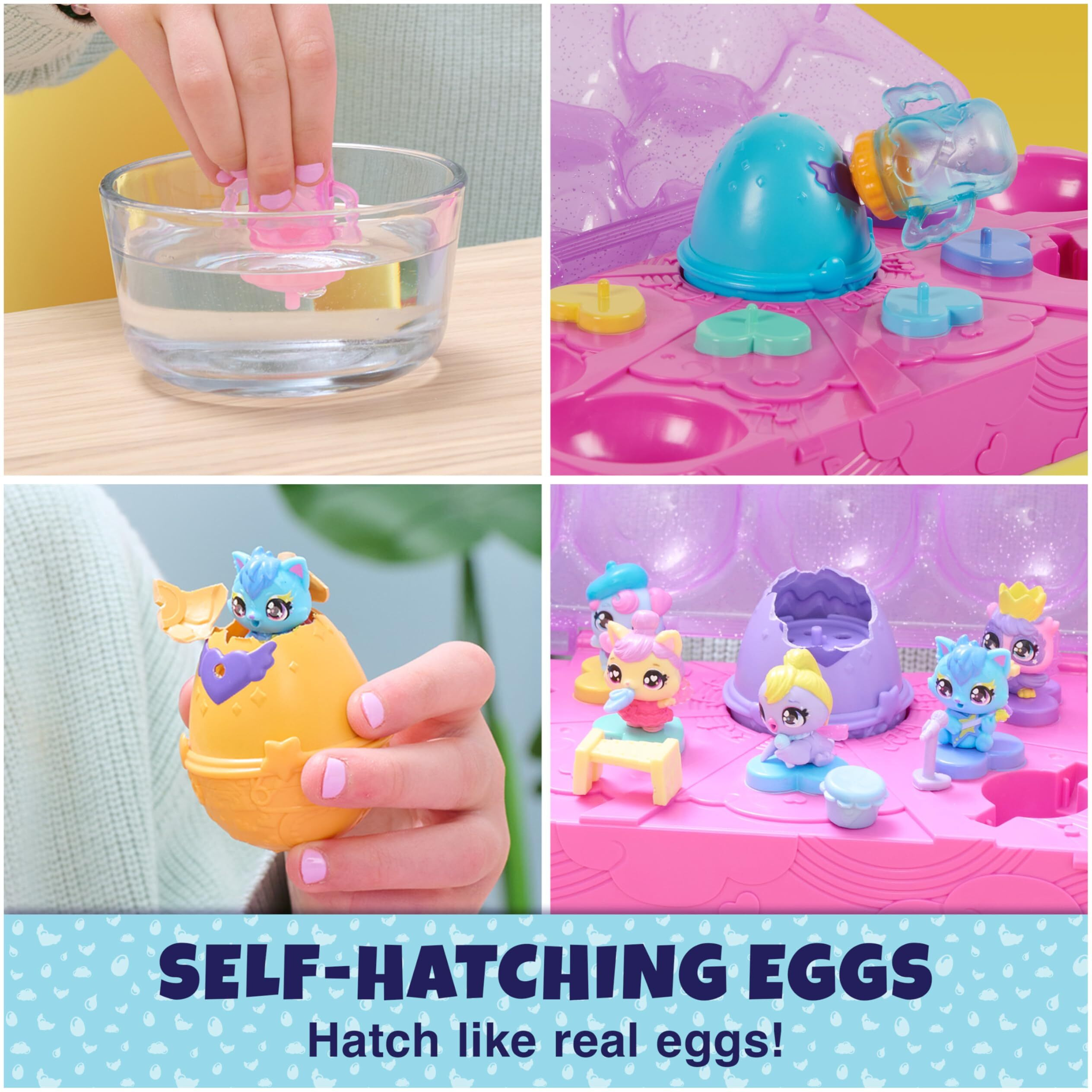 Hatchimals Alive  Egg Carton Toy With 5 Mini Figures In Self-Hatching Eggs  11 Accessories  Kids Toys For Girls And Boys Ages 3 And Up