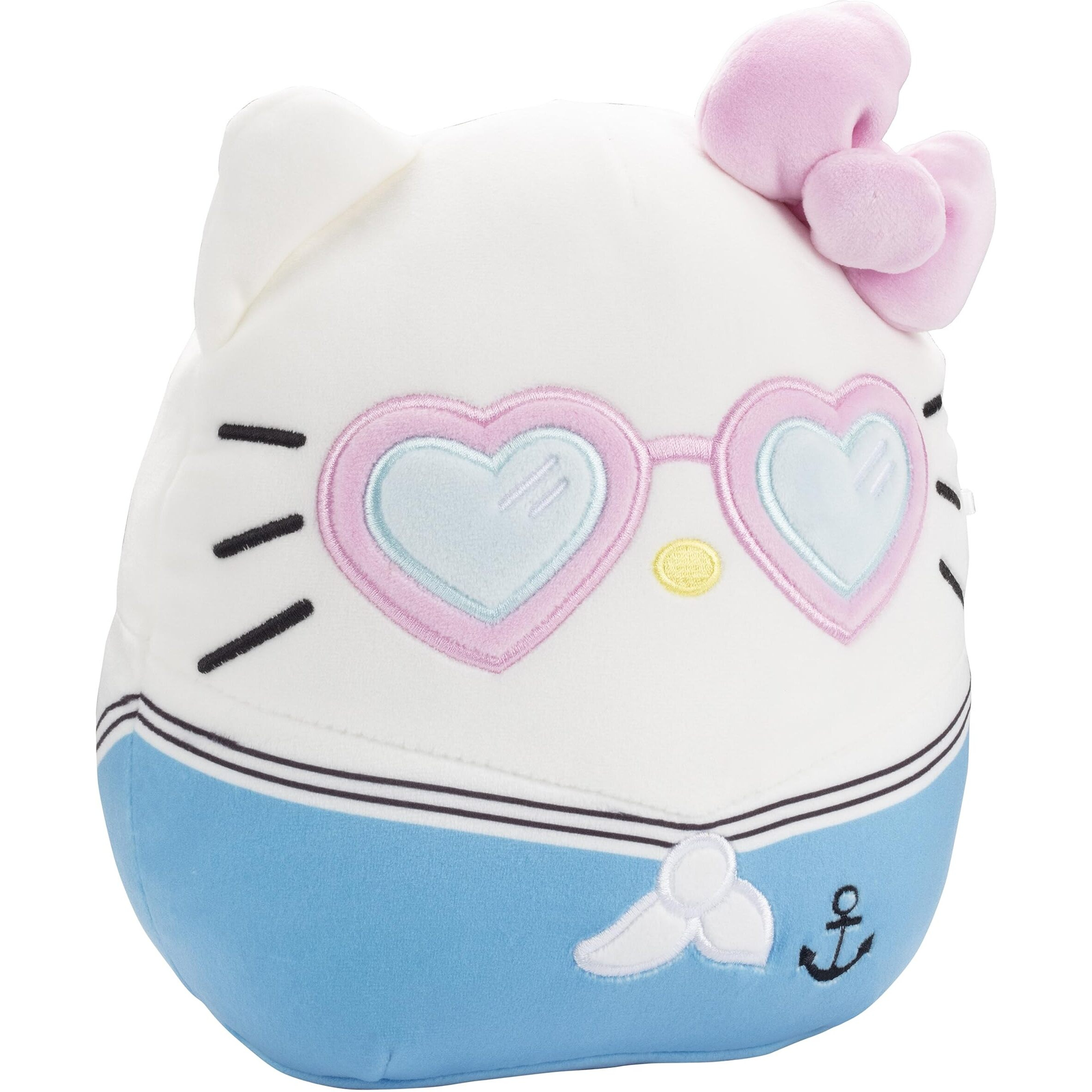 Squishmallows Original 8-Inch Hello Kitty Sailor - Official Jazwares Plush - Collectible Soft & Squishy Sanrio Stuffed Animal Toy - Add To Your Squad - Gift For Kids  Girls & Boys