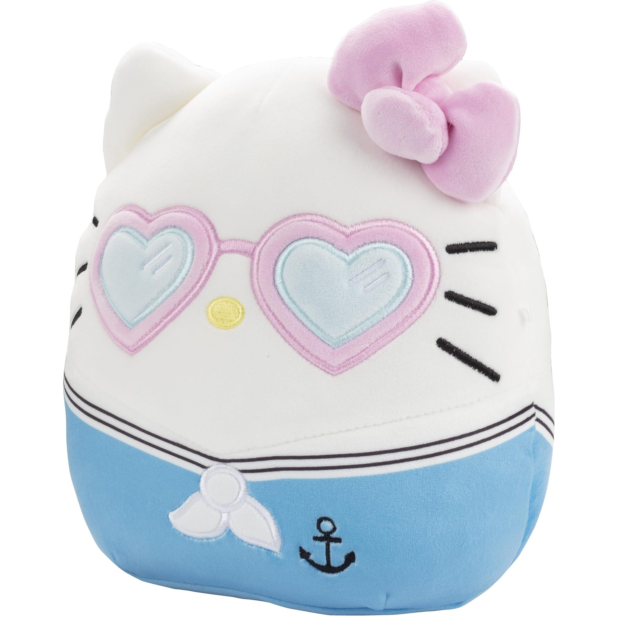 Squishmallows Original 8-Inch Hello Kitty Sailor - Official Jazwares Plush - Collectible Soft & Squishy Sanrio Stuffed Animal Toy - Add To Your Squad - Gift For Kids  Girls & Boys