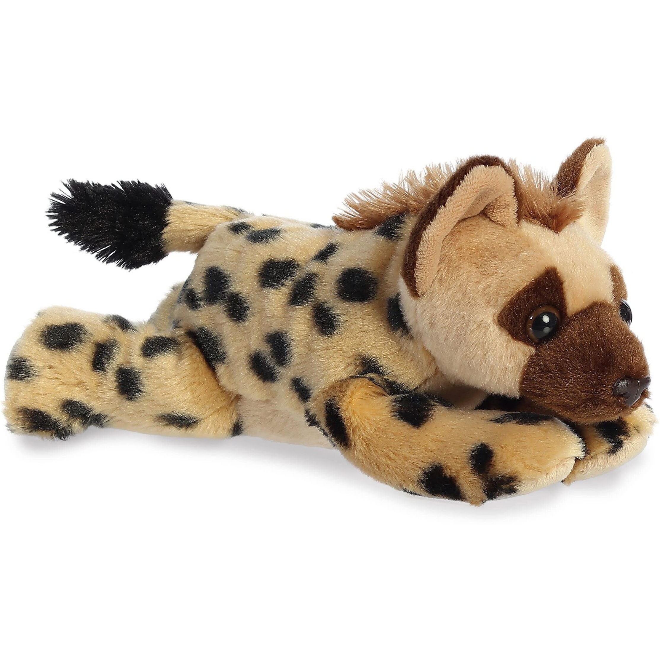 Aurora Adorable Flopsie Hunter Hyena Stuffed Animal - Playful Ease - Timeless Companions - Brown 12 Inches