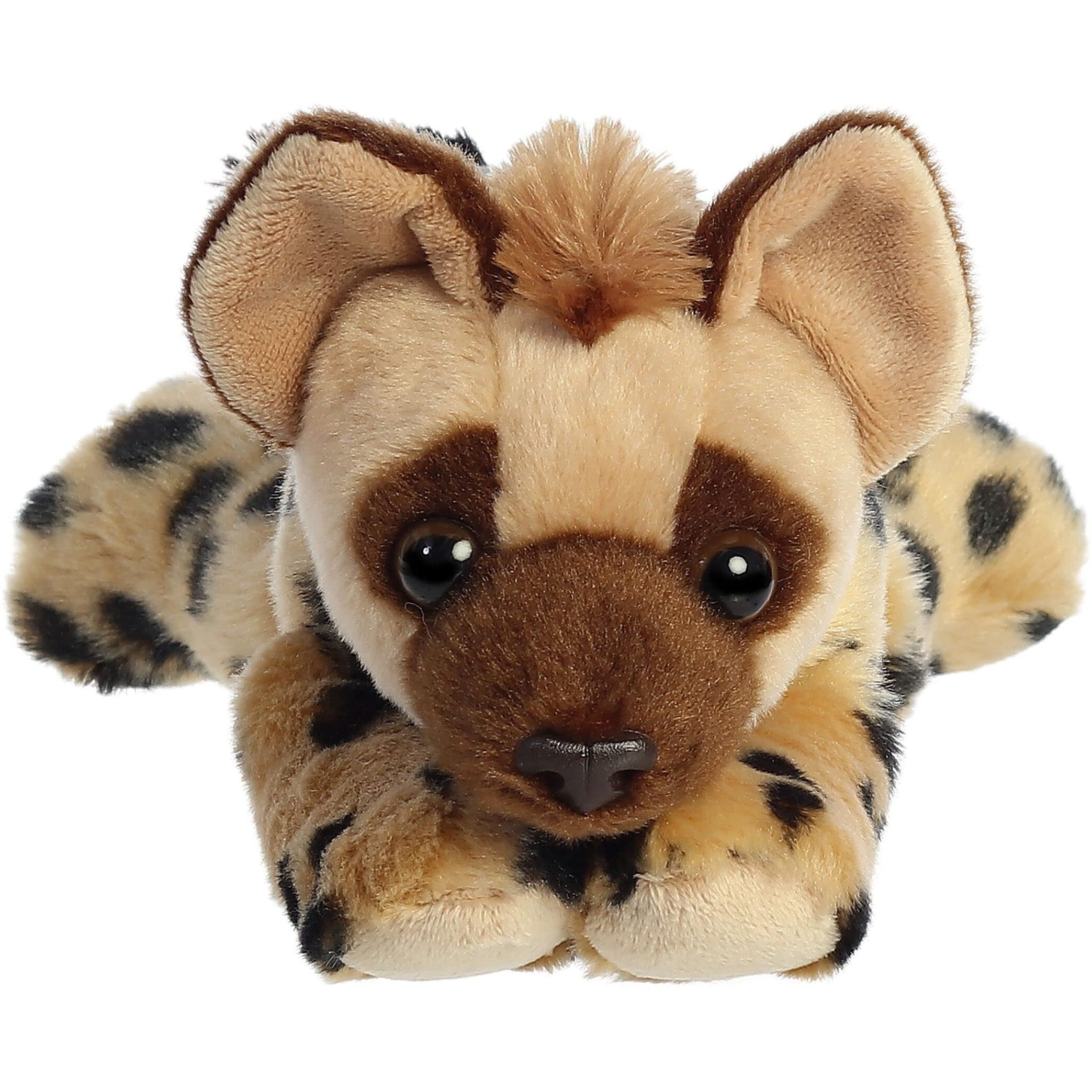 Aurora Adorable Flopsie Hunter Hyena Stuffed Animal - Playful Ease - Timeless Companions - Brown 12 Inches