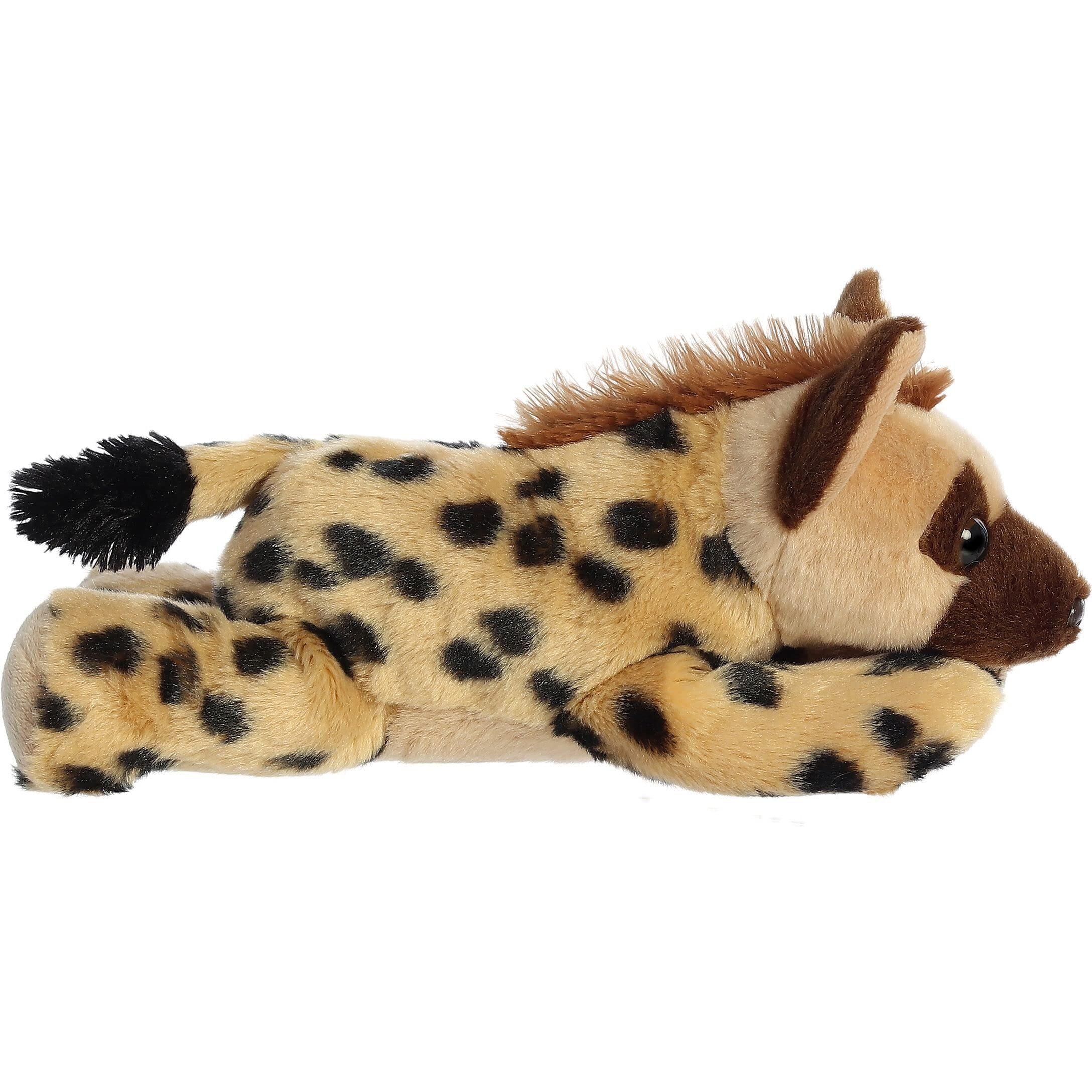 Aurora Adorable Flopsie Hunter Hyena Stuffed Animal - Playful Ease - Timeless Companions - Brown 12 Inches