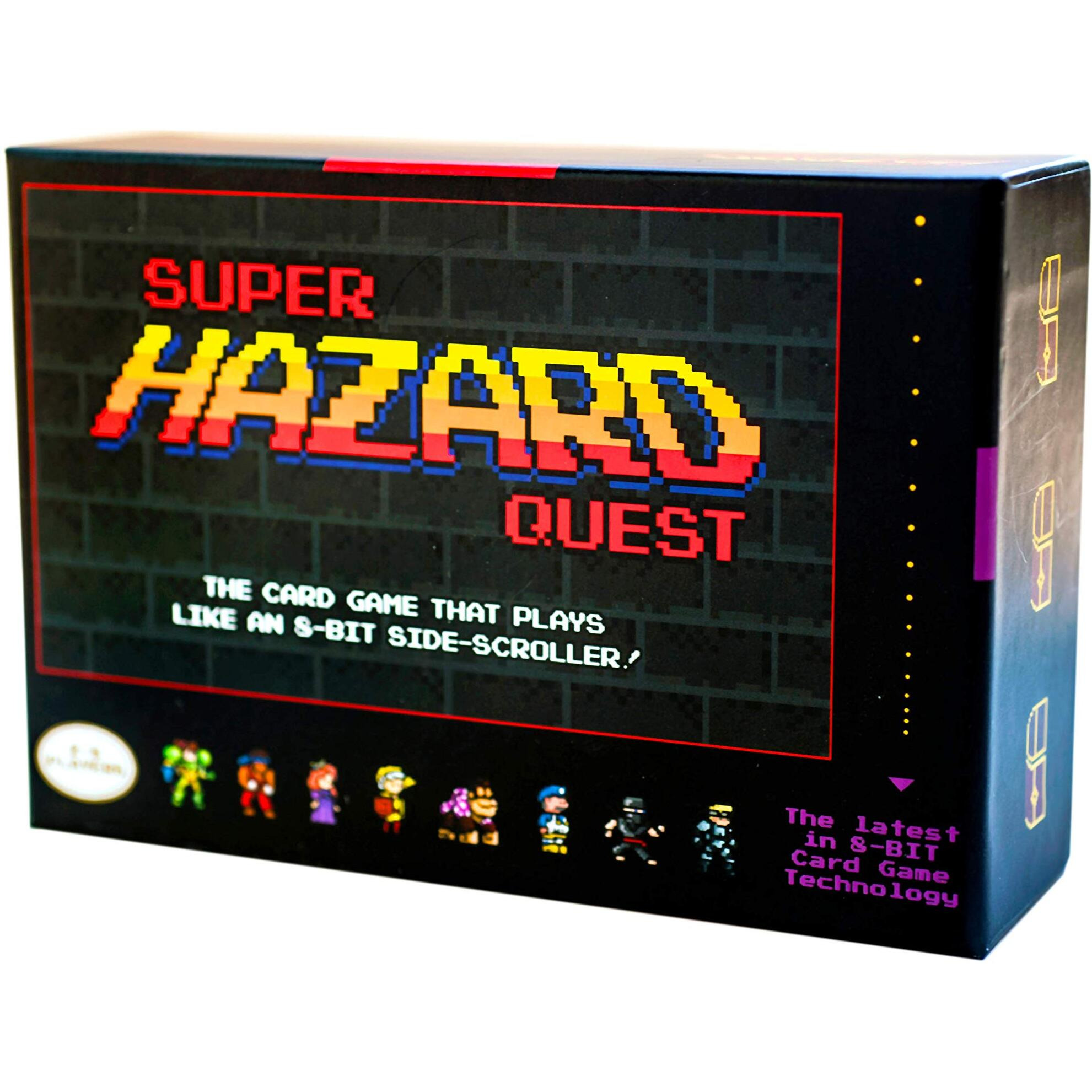 Super Hazard Quest - The Board-Game Played Like A Retro Pixel Video Game