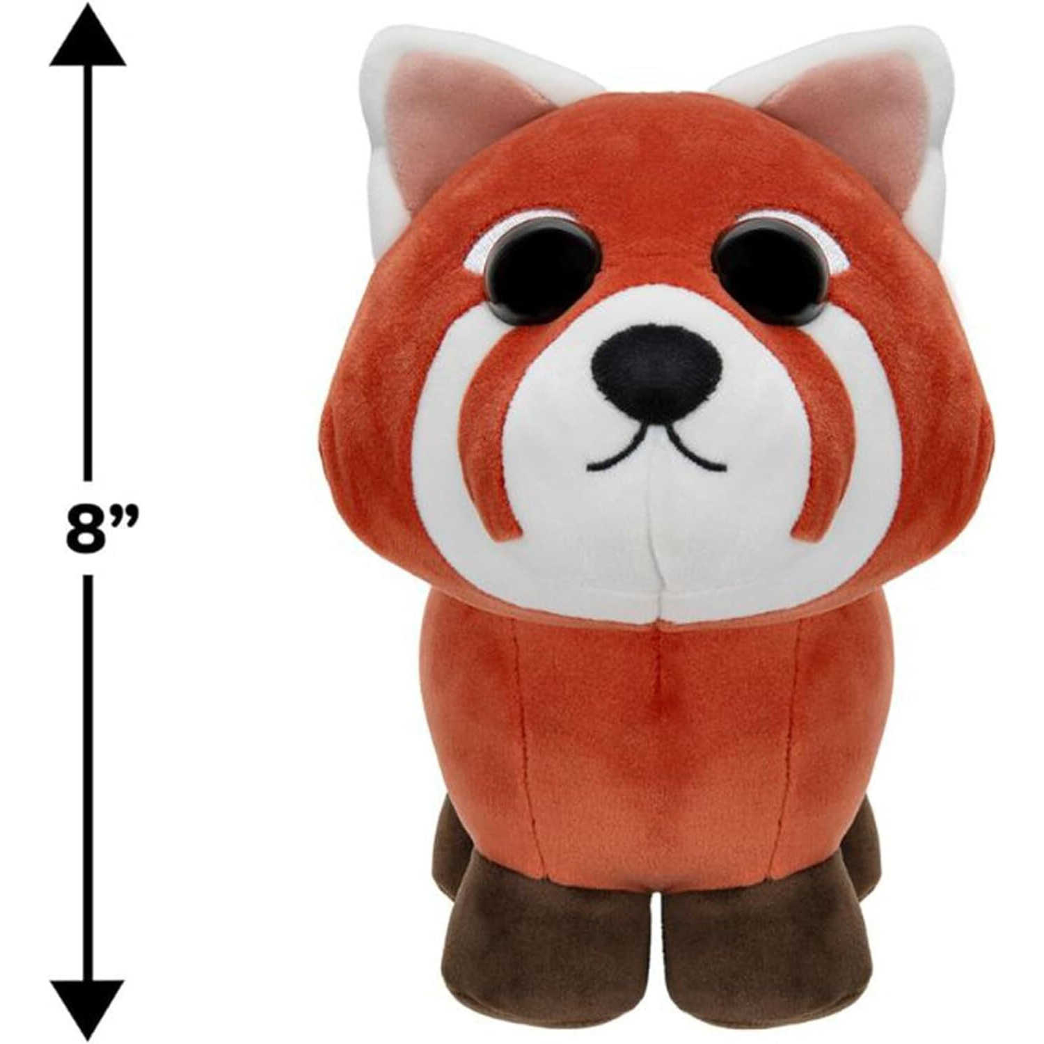 Adopt Me Collector Plush - Red Panda - Series 3 - Ultra-Rare In-Game Stylization Plush - Exclusive Virtual Item Code Included - Toys For Kids Featuring Your Favorite Pet  Ages 6+