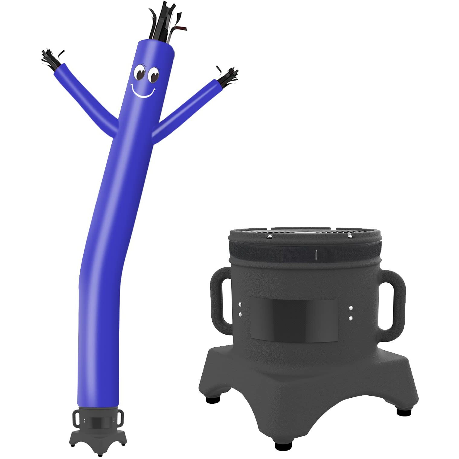 Mounto 10Ft Inflatable Dancer Waving Tube Man Puppet For Store Sign (Blue)