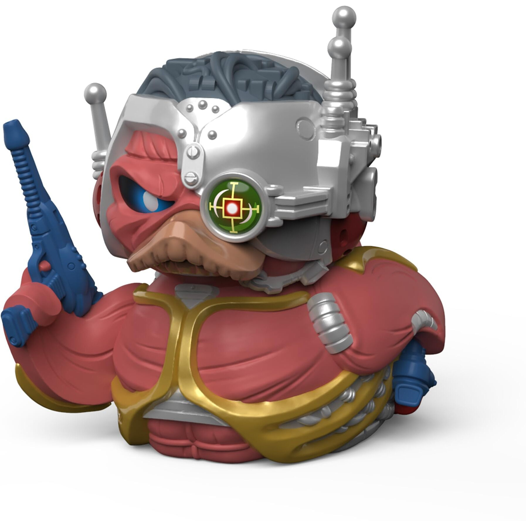Tubbz First Edition Cyborg Eddie Collectible Vinyl Rubber Duck Figure - Official Iron Maiden Merchandise - Music